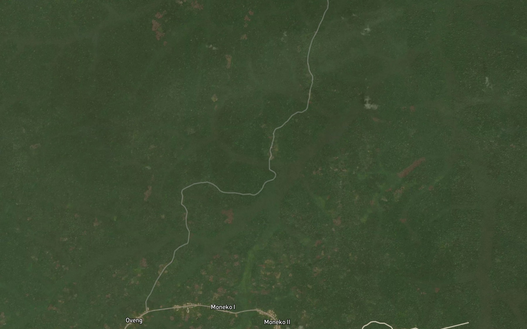 Satellite map of the Mebele