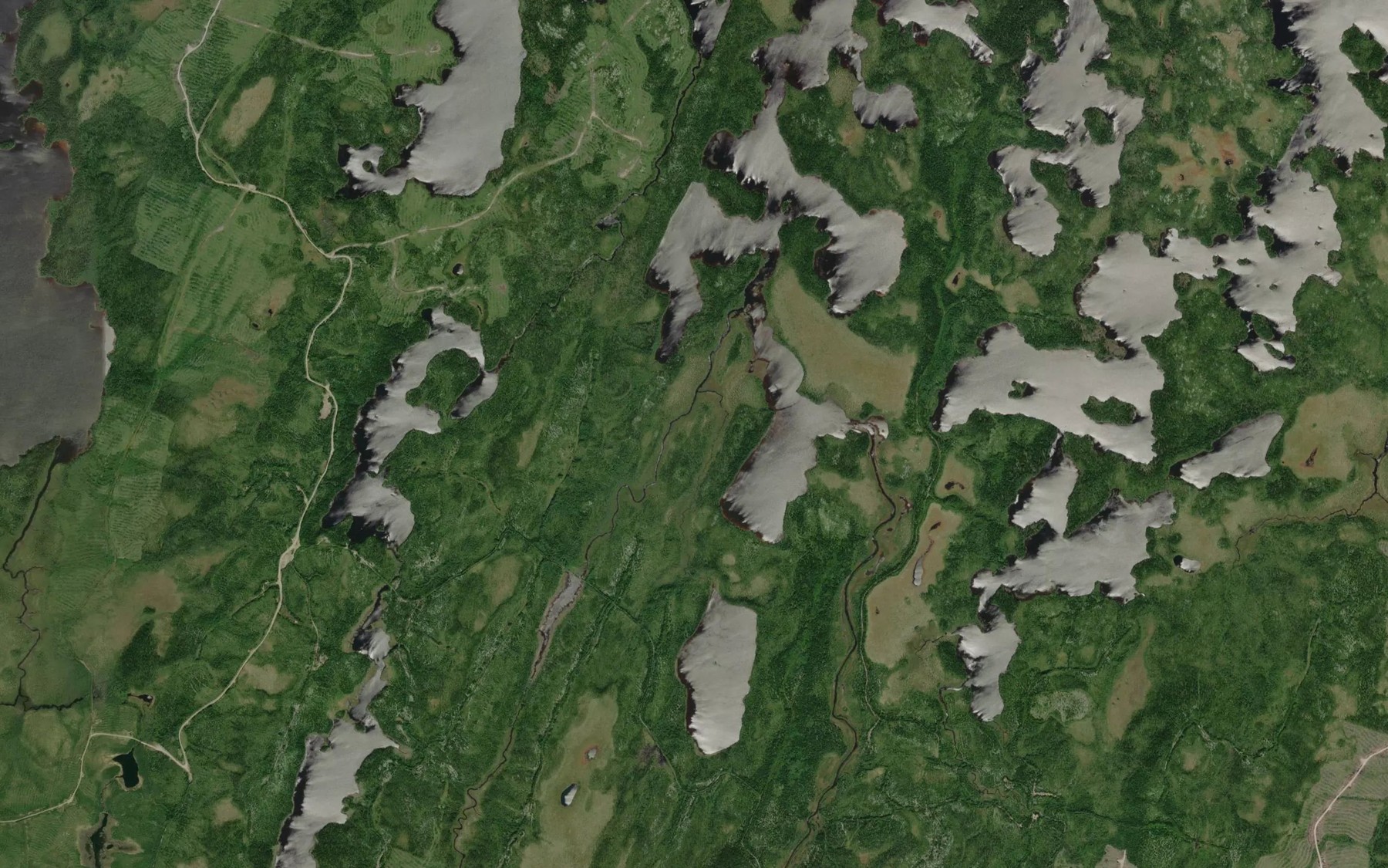 Satellite map of the Riviere Nemenjiche