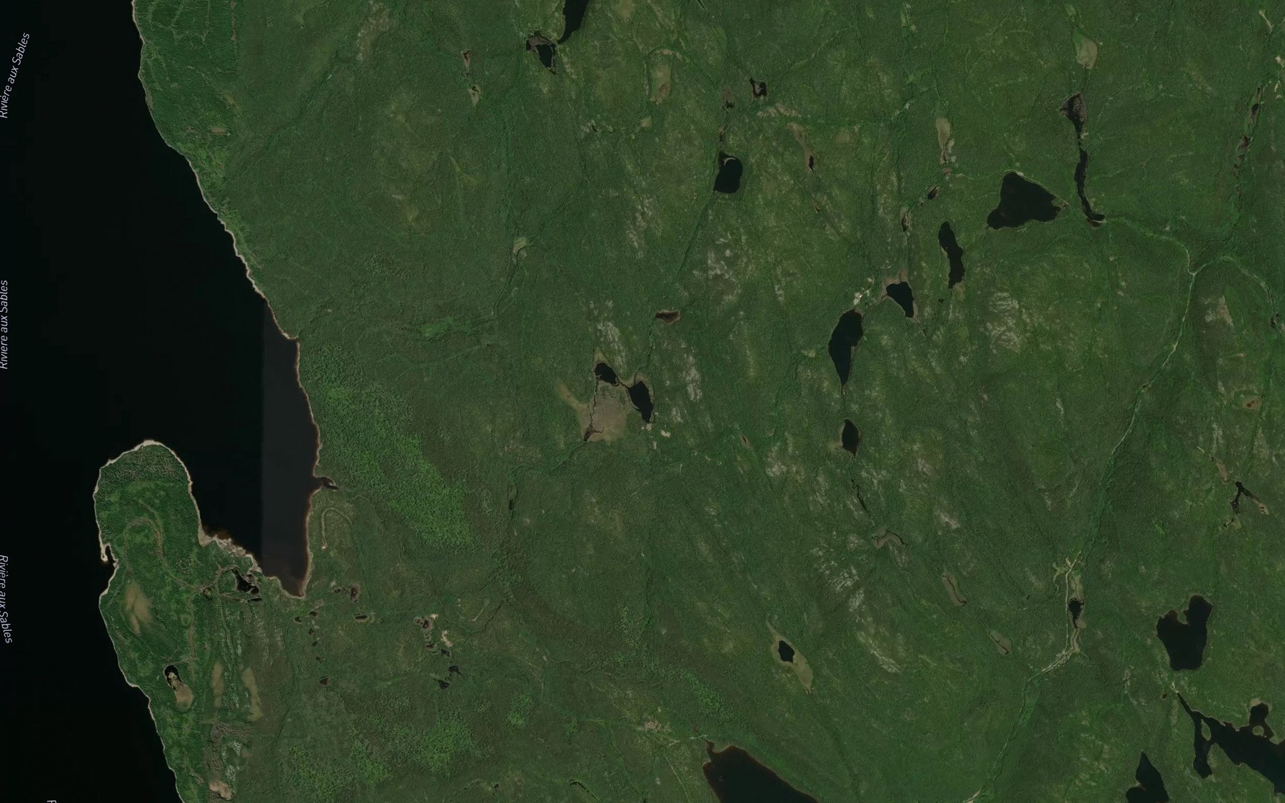 Satellite map of the Lac Femur