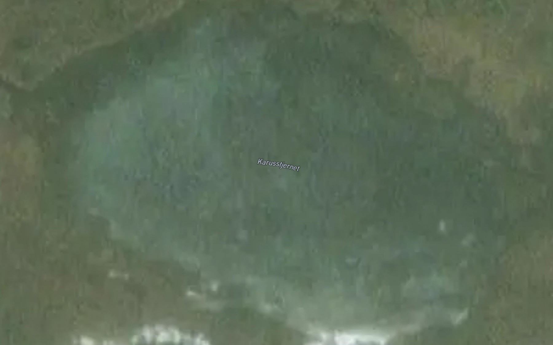 Satellite map of the Karusstjernet