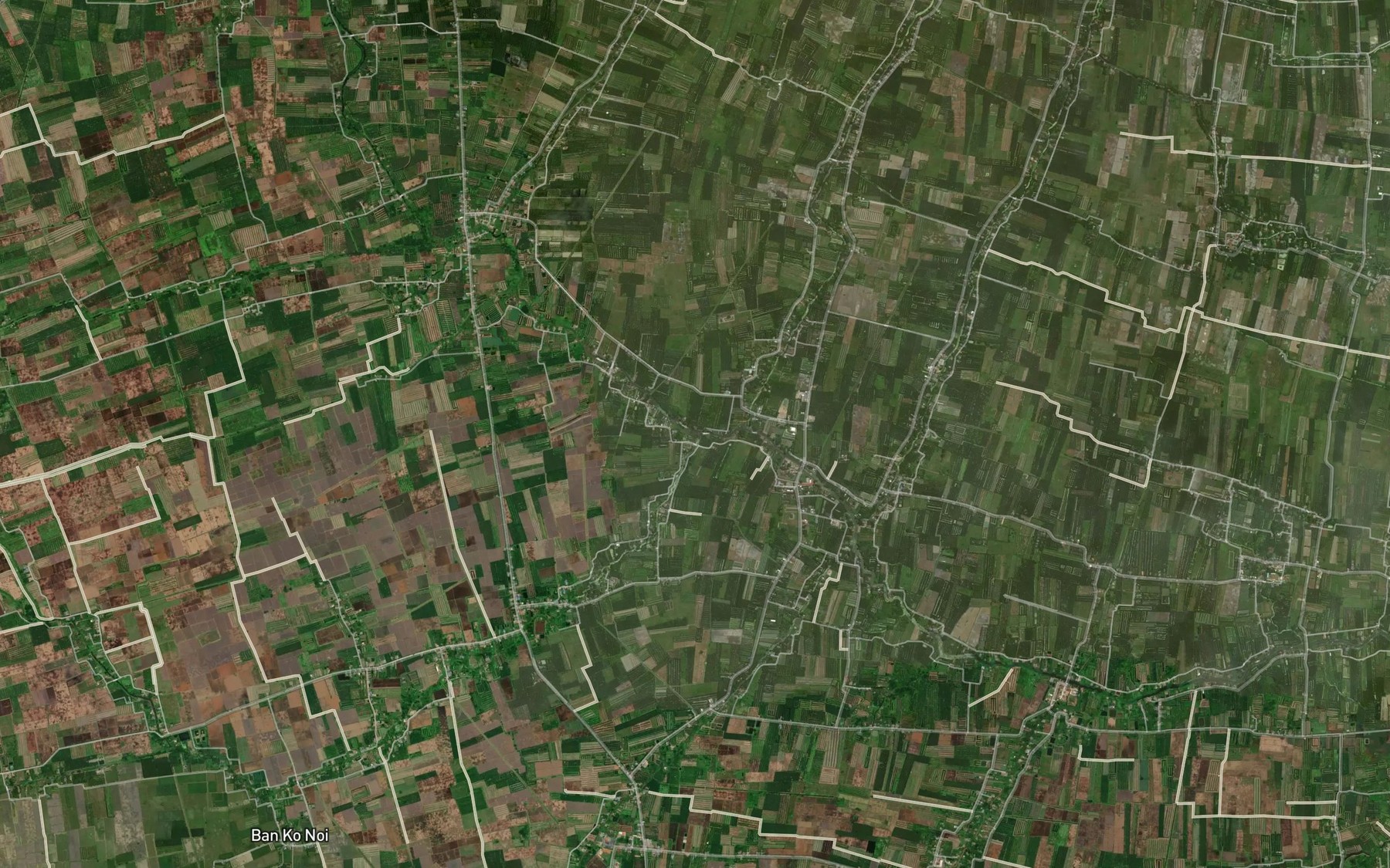 Satellite map of the Khlong Kho