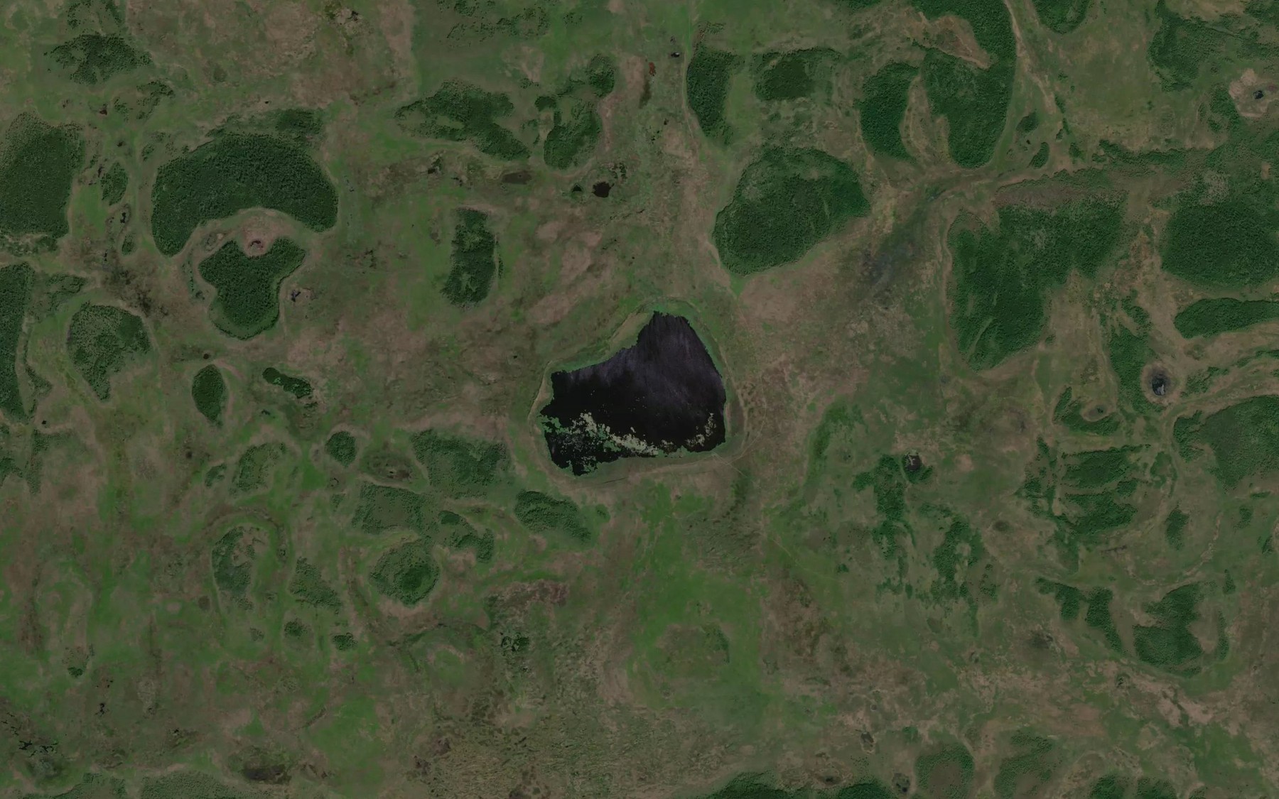 Satellite map of the Ozero Staroye