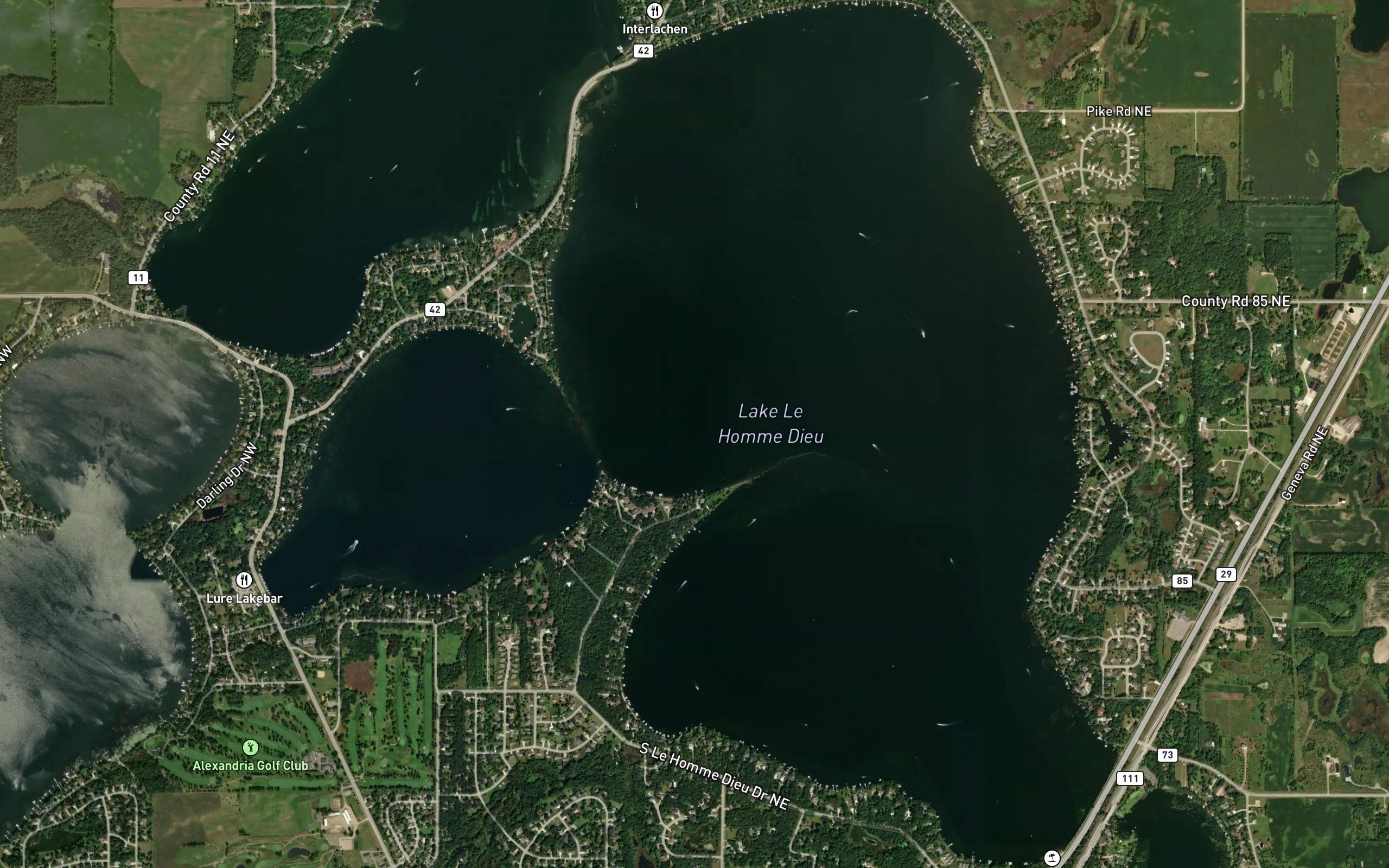 Lake Le Homme Dieu