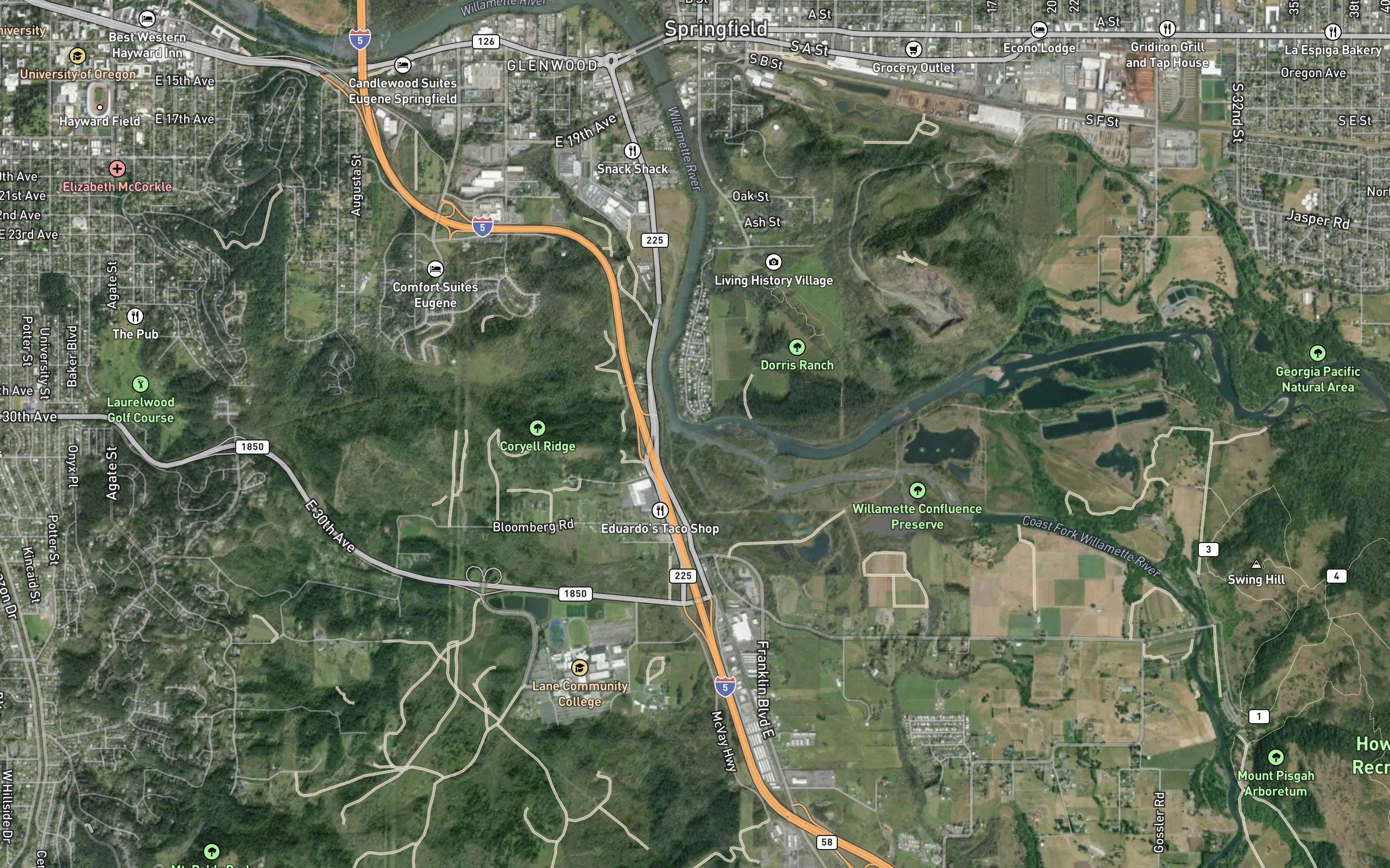 Coast Fork Willamette River