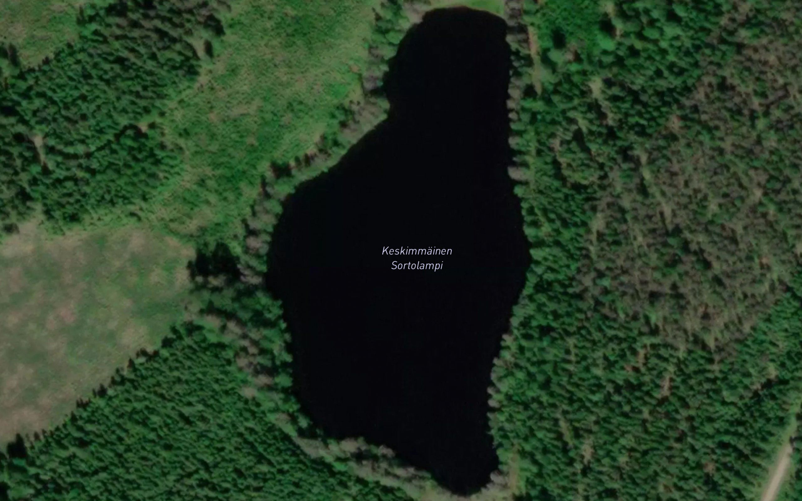Keskimmainen Sortolampi