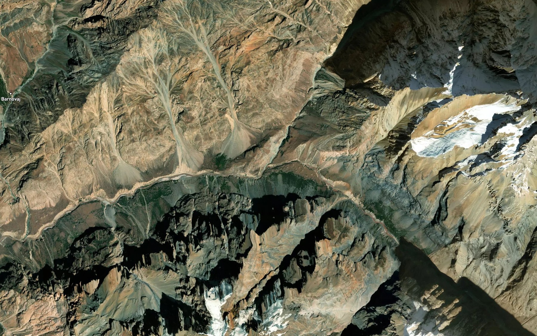Satellite map of the Rakzoy