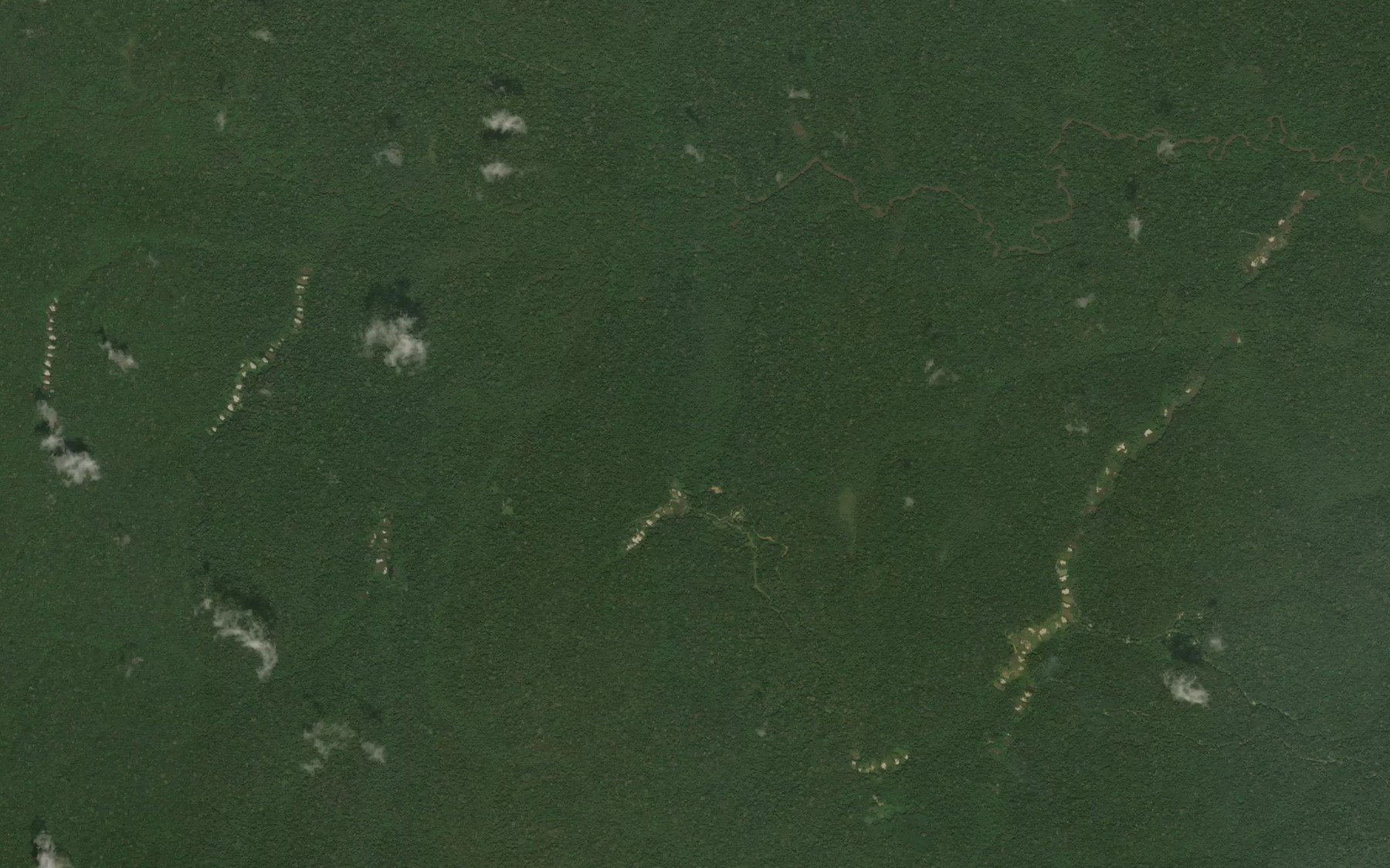 Satellite map of the Goungouali-Sonza