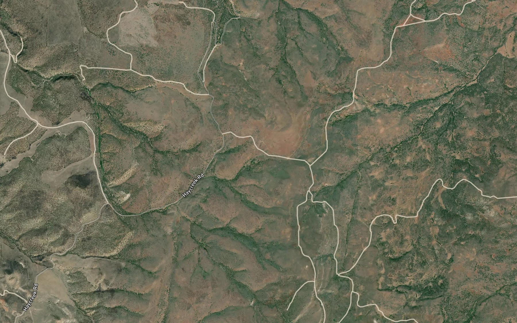 Satellite map of the Clarke Springs
