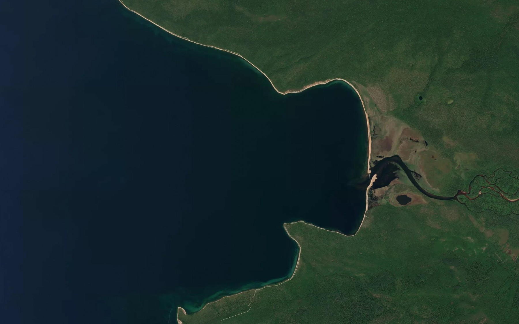 Satellite map of the Guba Frolikha