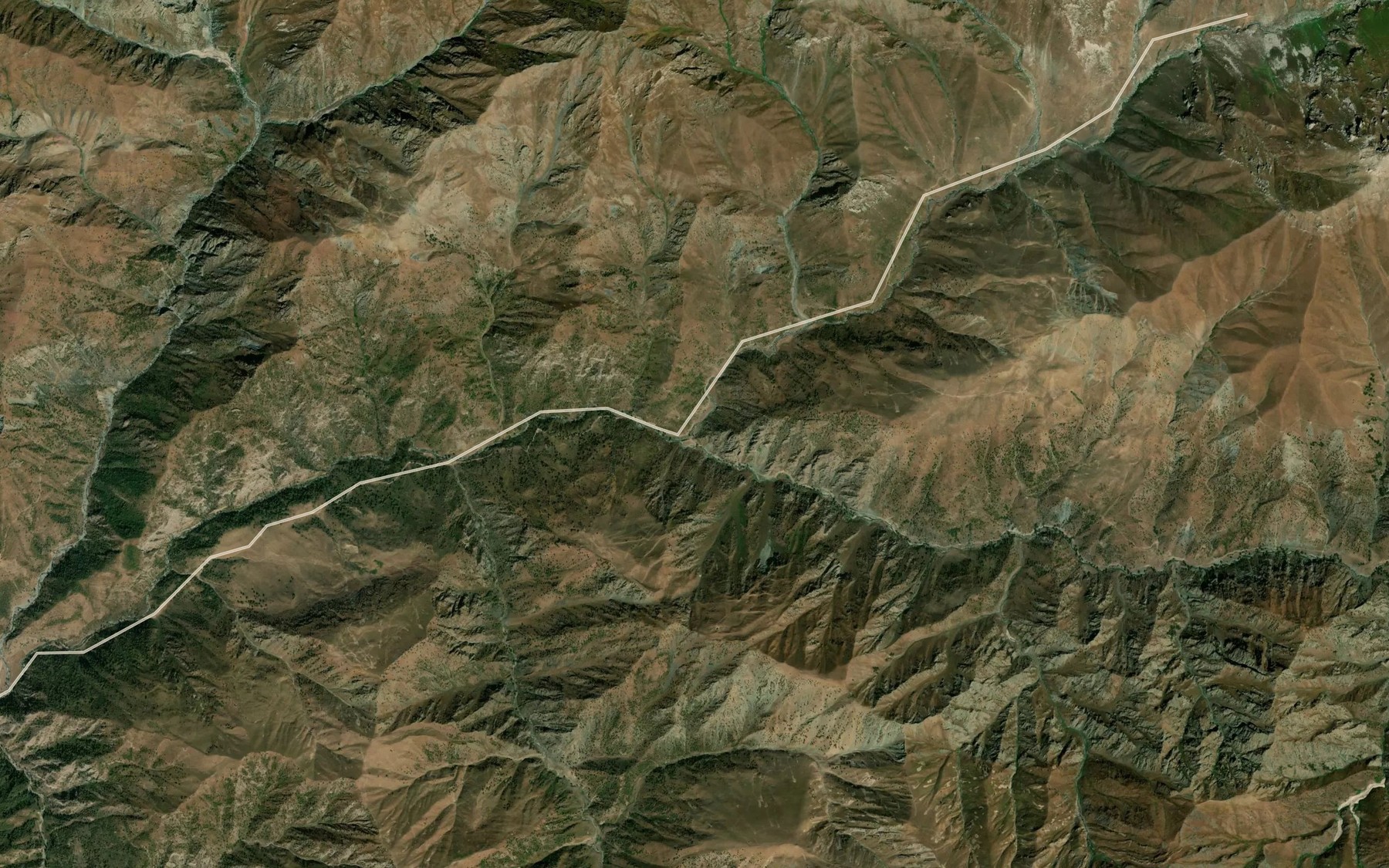 Satellite map of the Chakyrtor