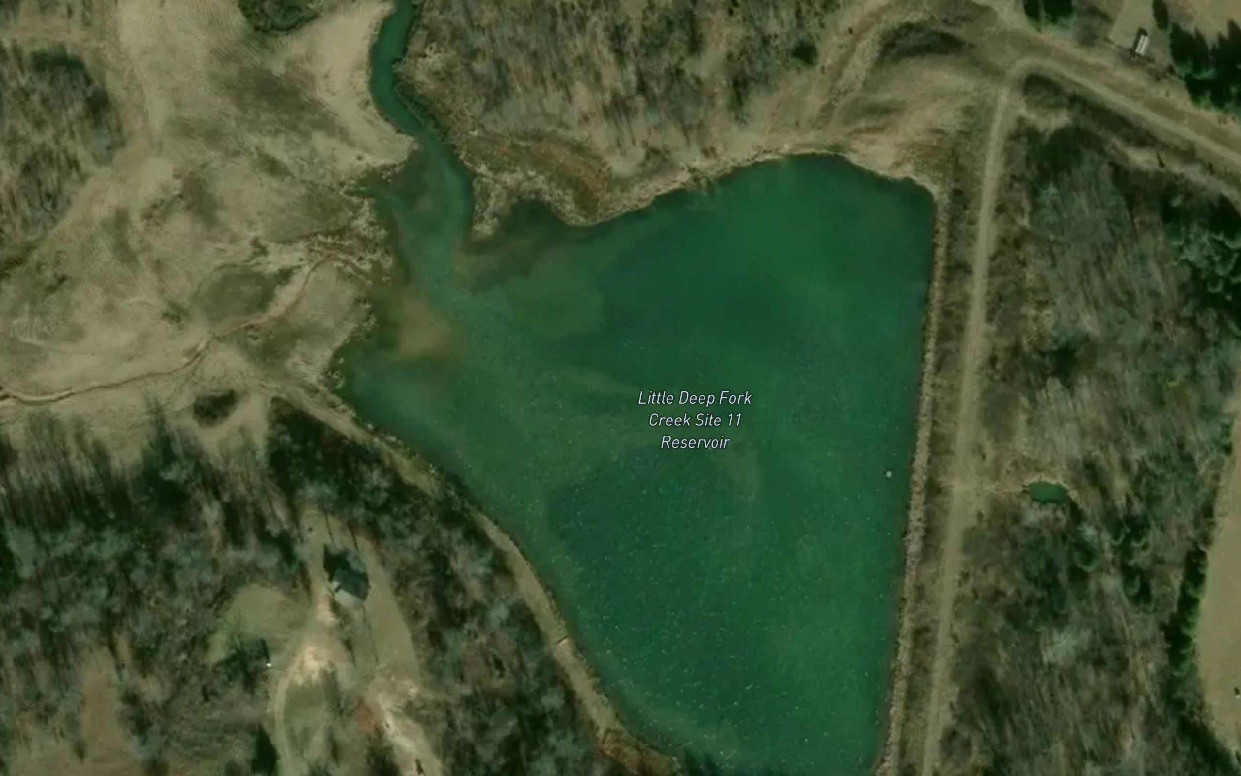 Little Deep Fork Creek Site 11 Reservoir