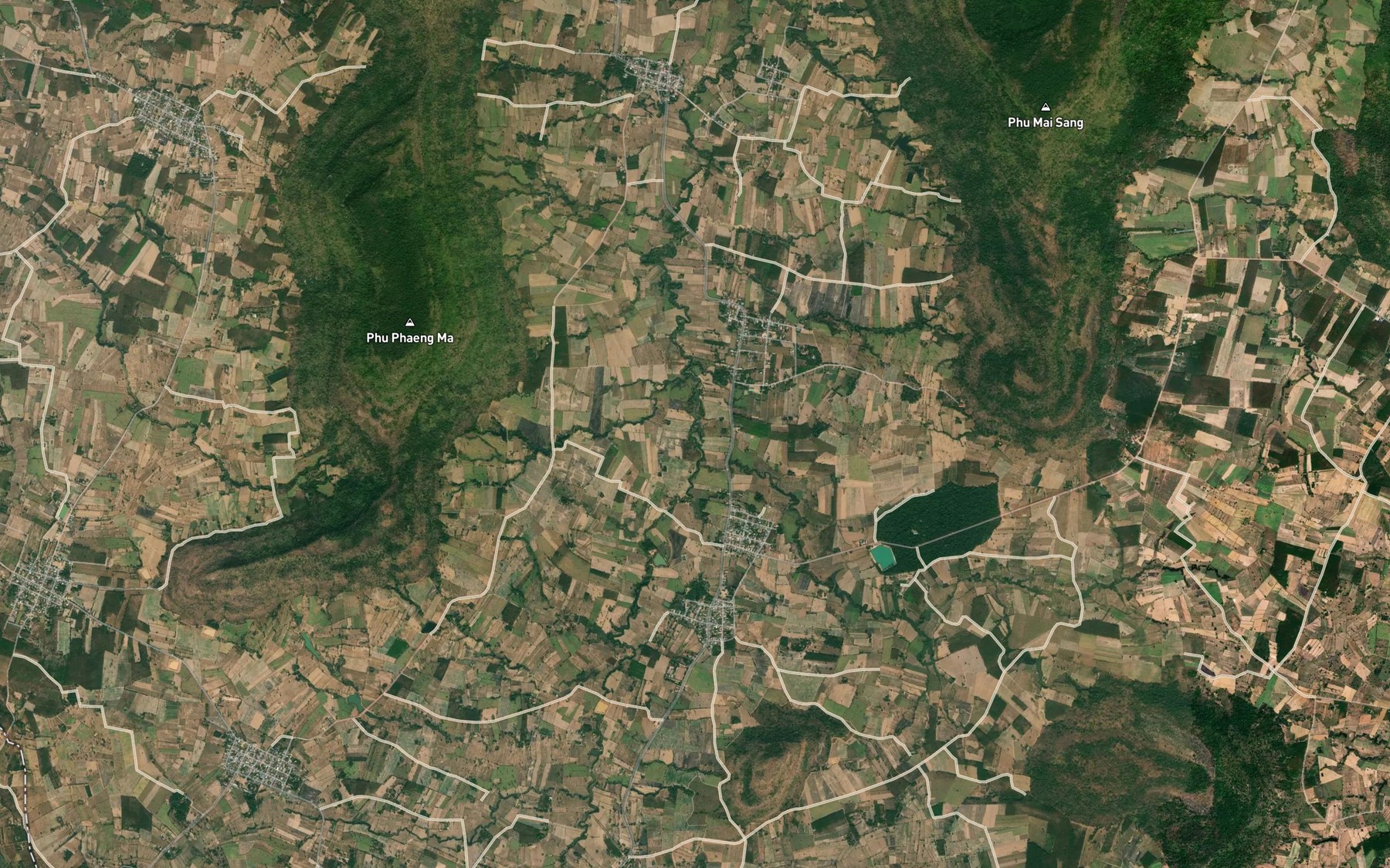 Satellite map of the Nong Kham Chiang Sa