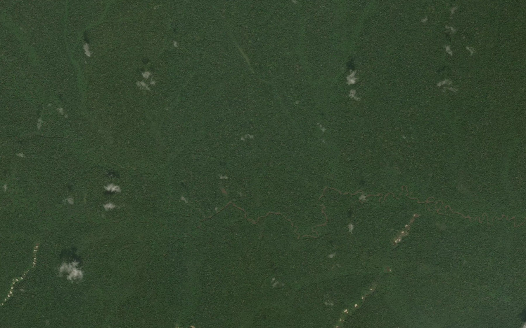 Satellite map of the Allegue
