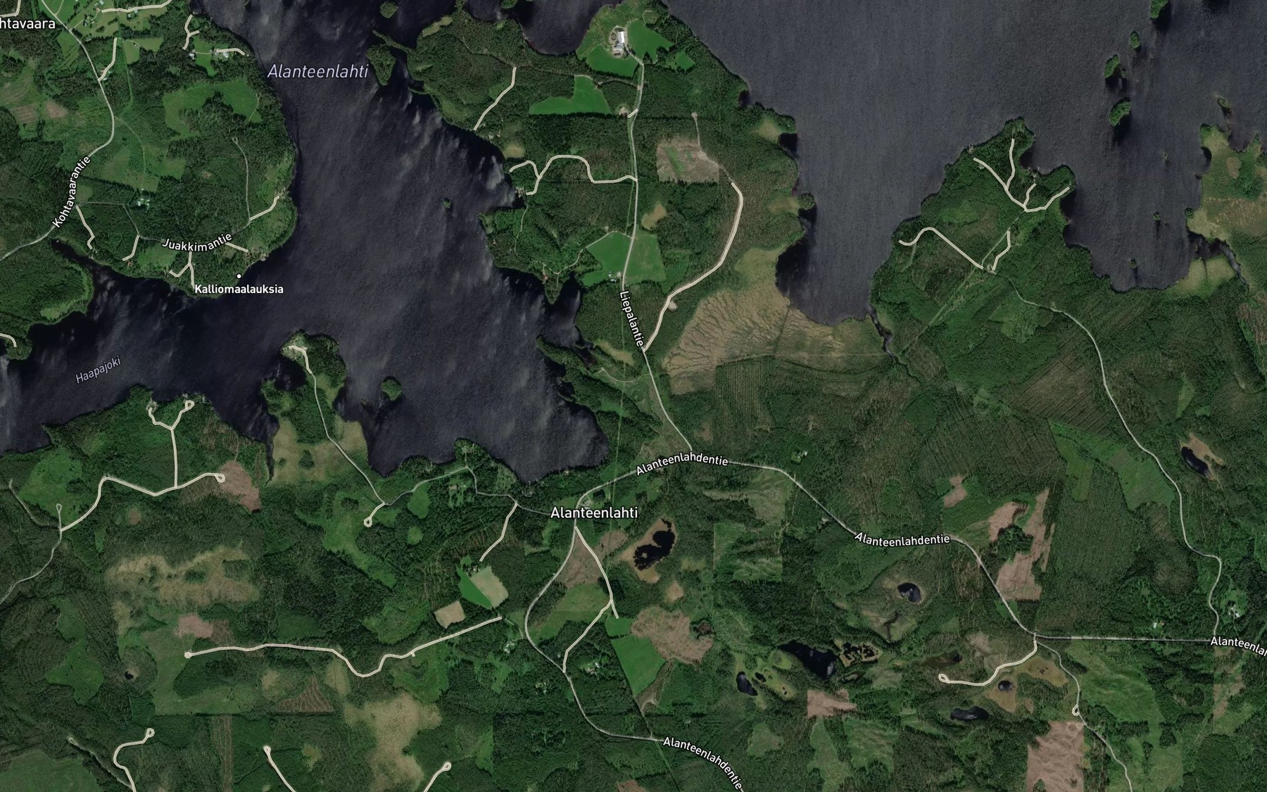 Satellite map of the Kylmaoja
