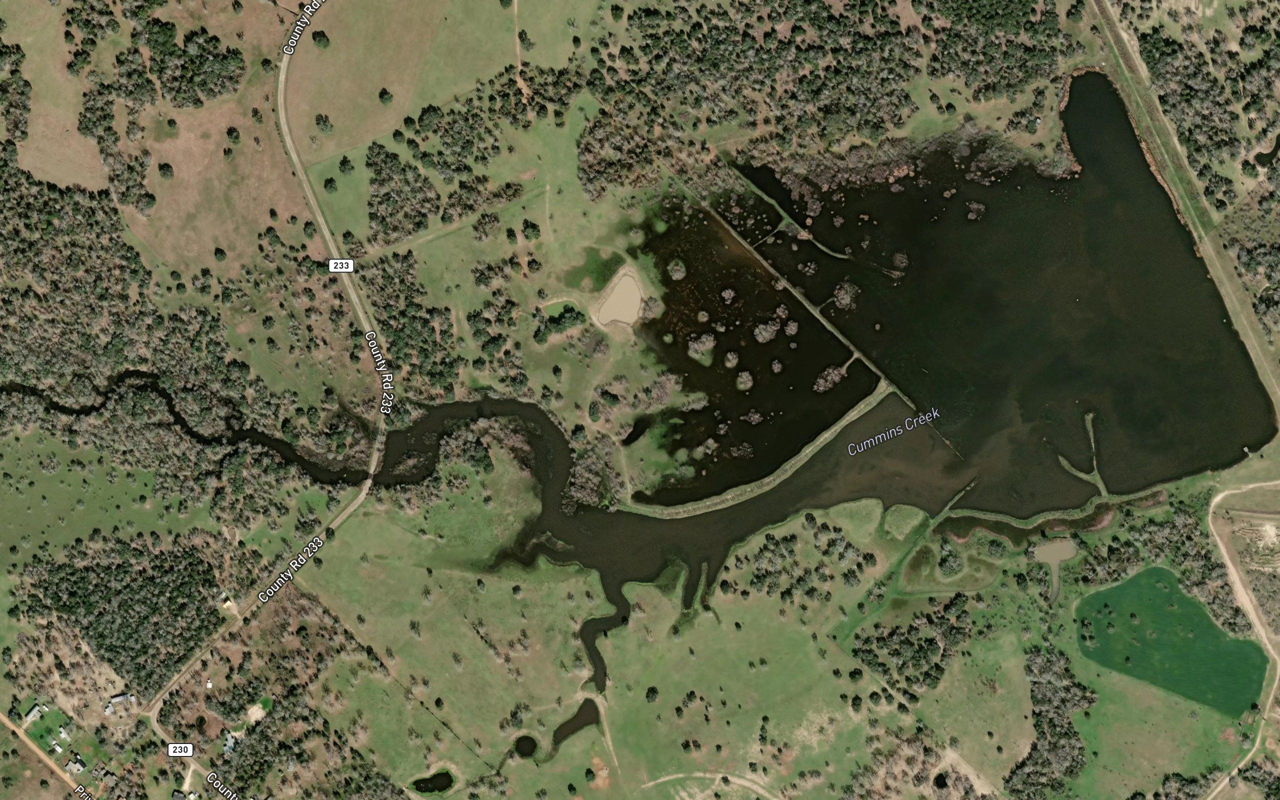 Soil Conservation Service Site 1 Reservoir