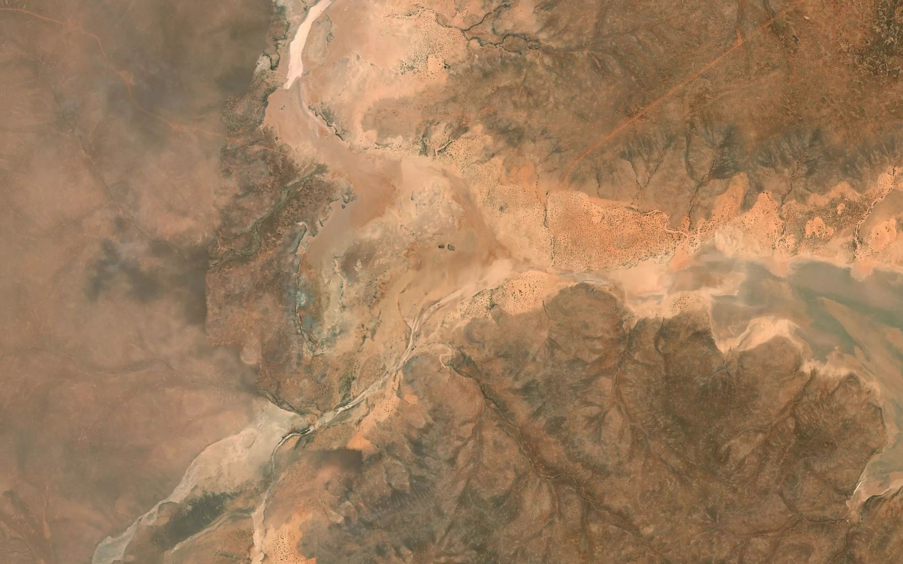 Satellite map of the Arcoona Creek