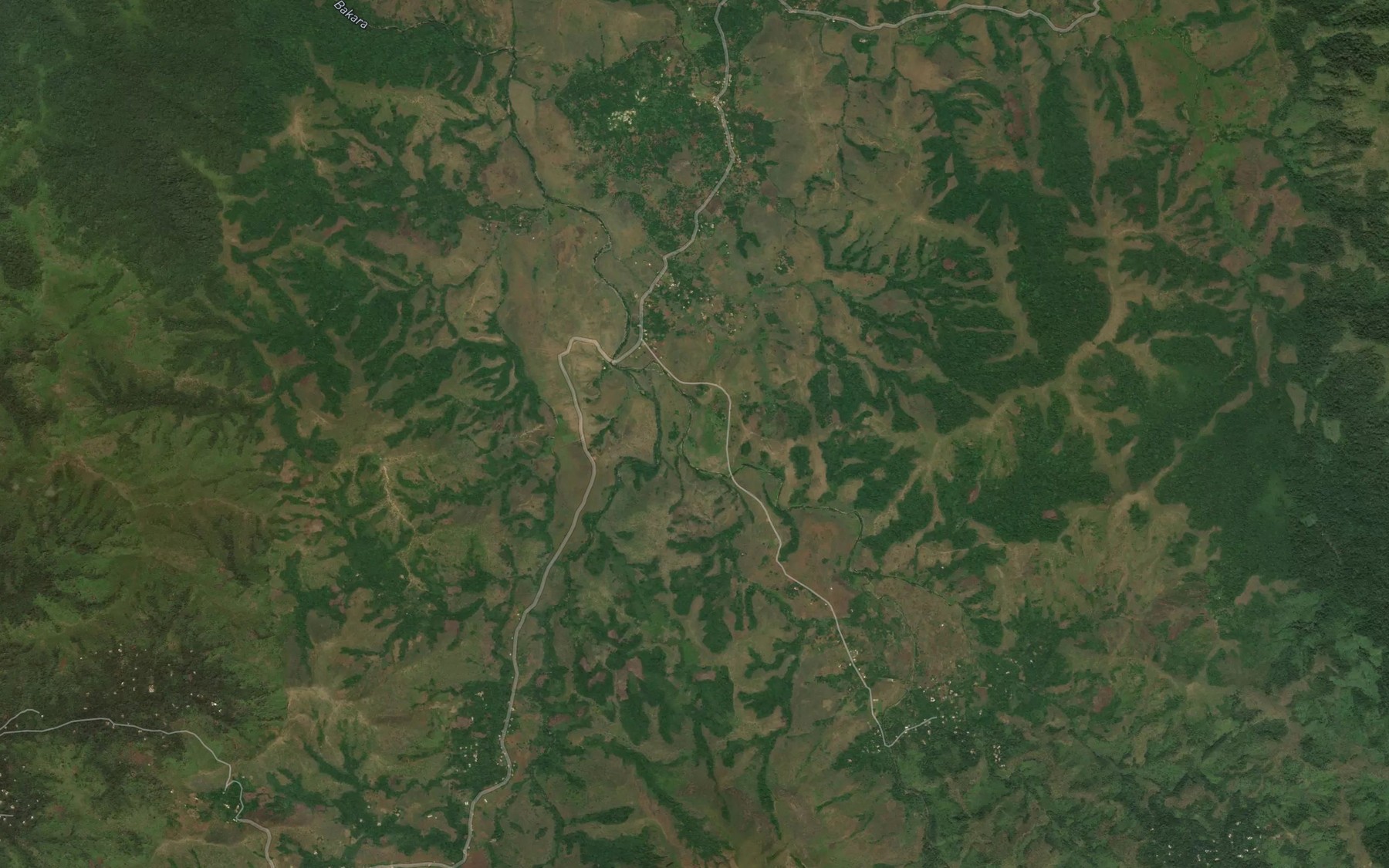Satellite map of the Magu