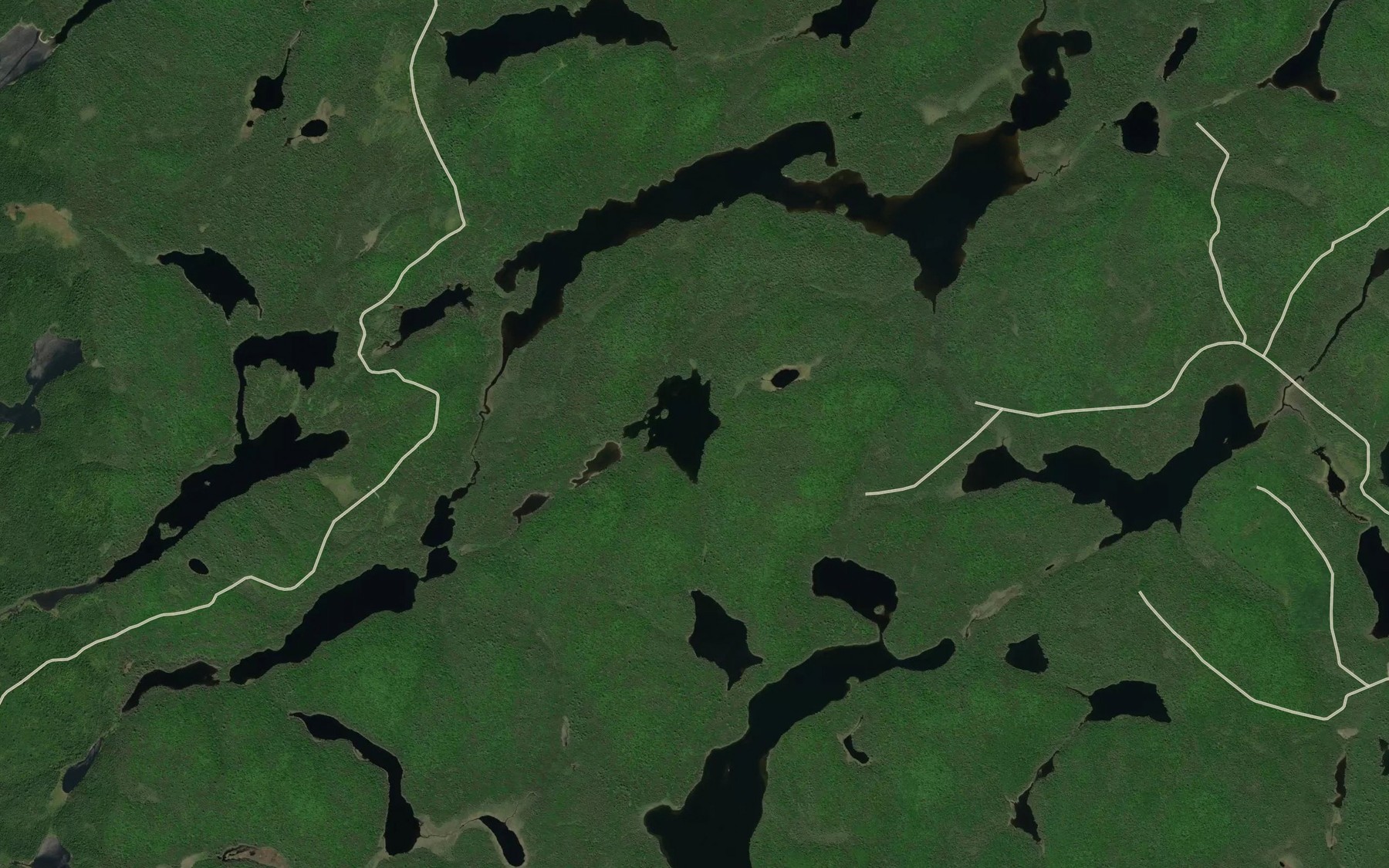 Satellite map of the Lac de la Sole