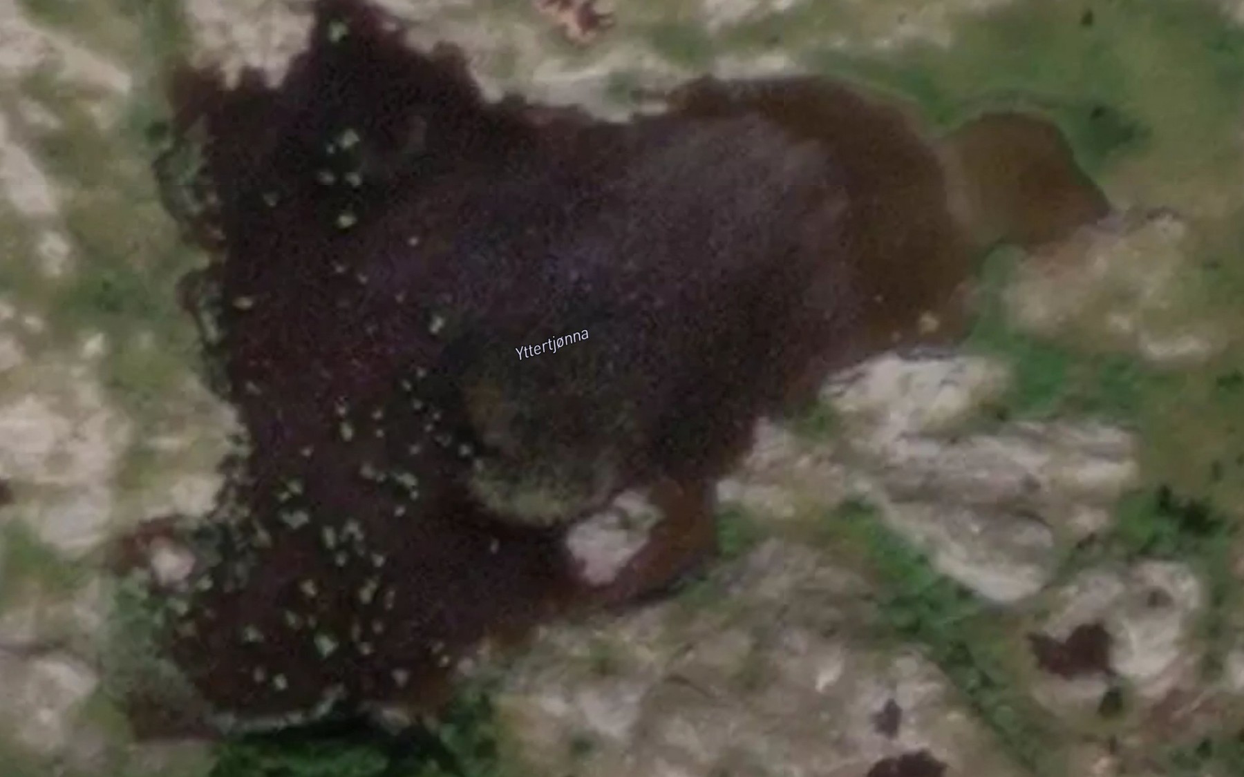 Satellite map of the Yttertjorna