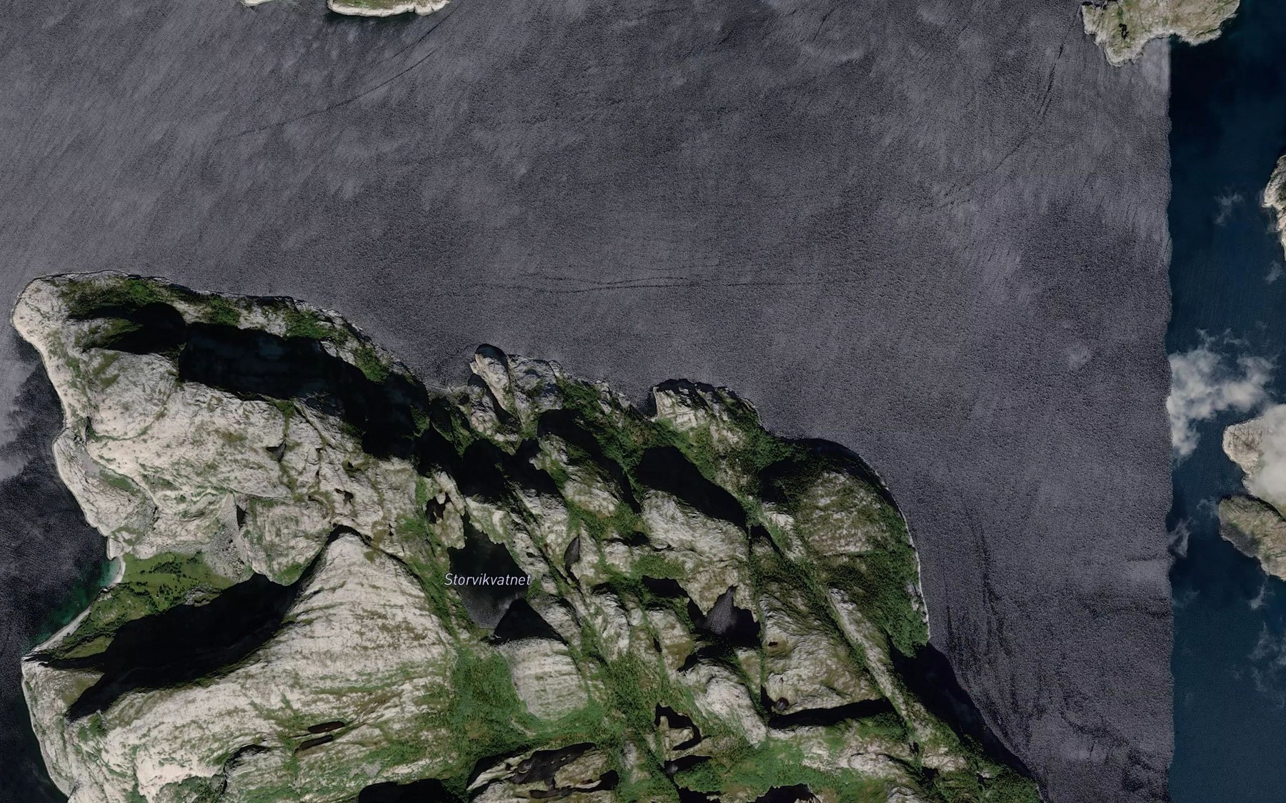 Satellite map of the Botnvika