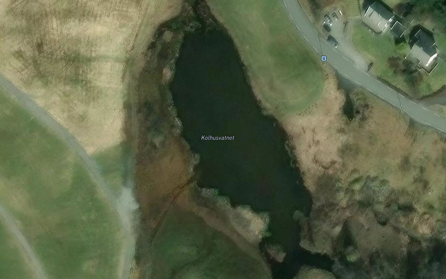 Satellite map of the Kolhusvatnet