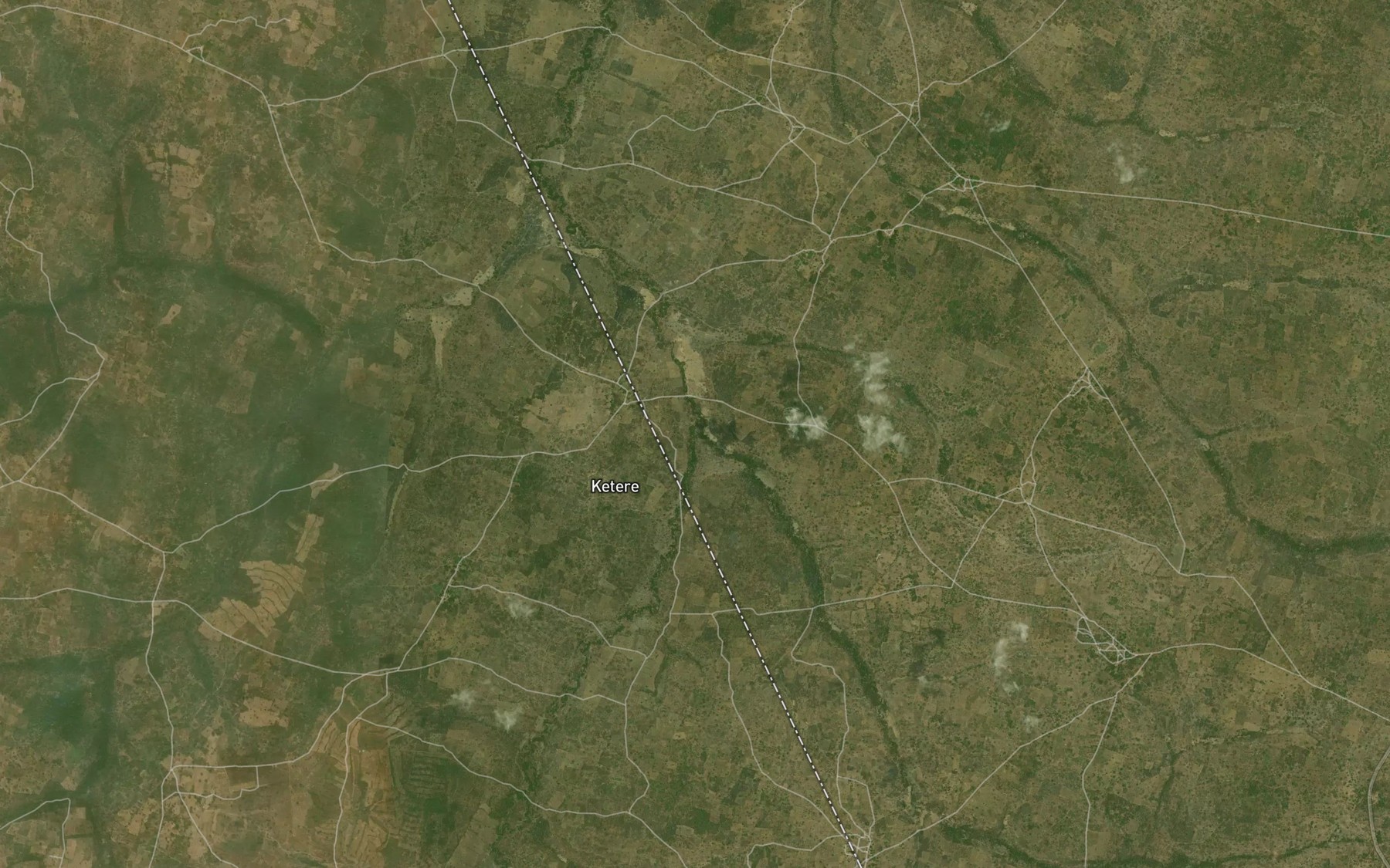 Satellite map of the RiverKowi