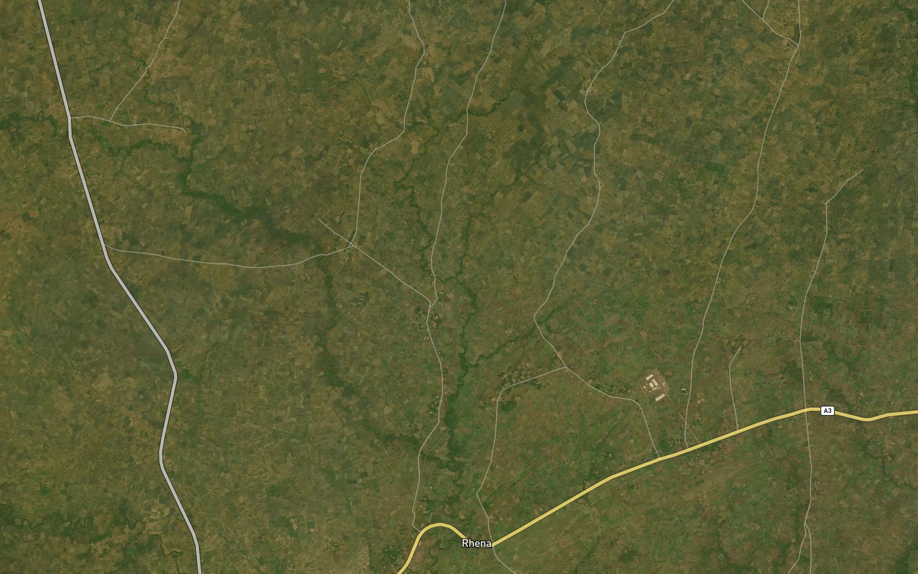 Satellite map of the Npude River