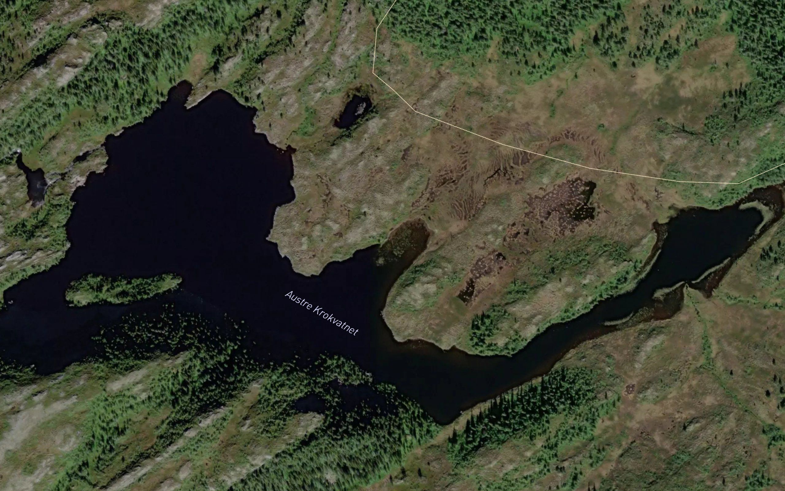 Krokvatnet,austre