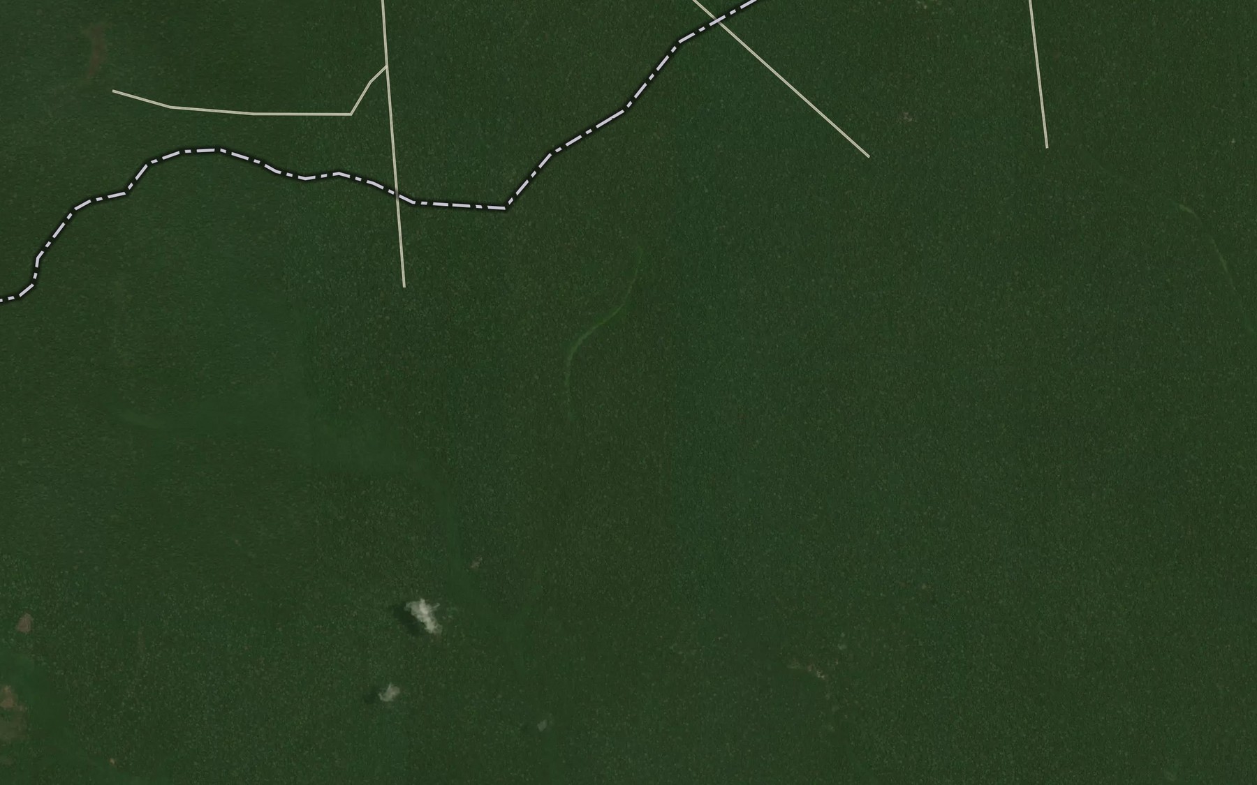 Satellite map of the Penda