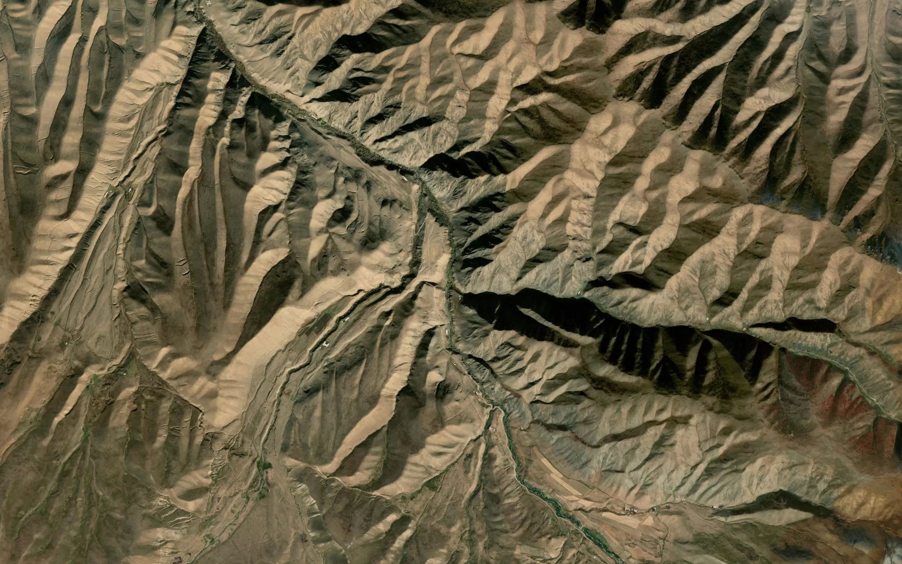 Satellite map of the Tersbulak