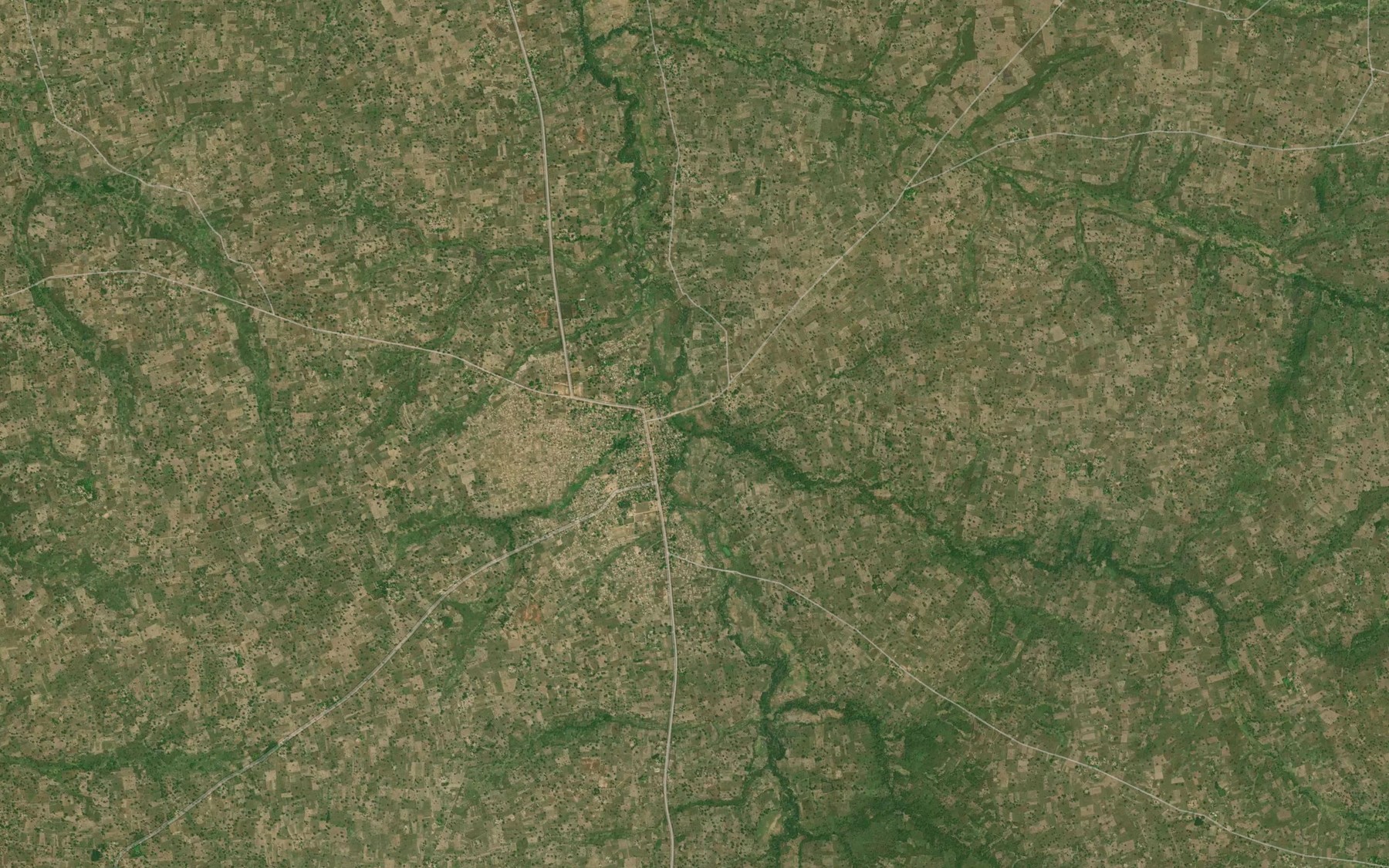Satellite map of the River Chito
