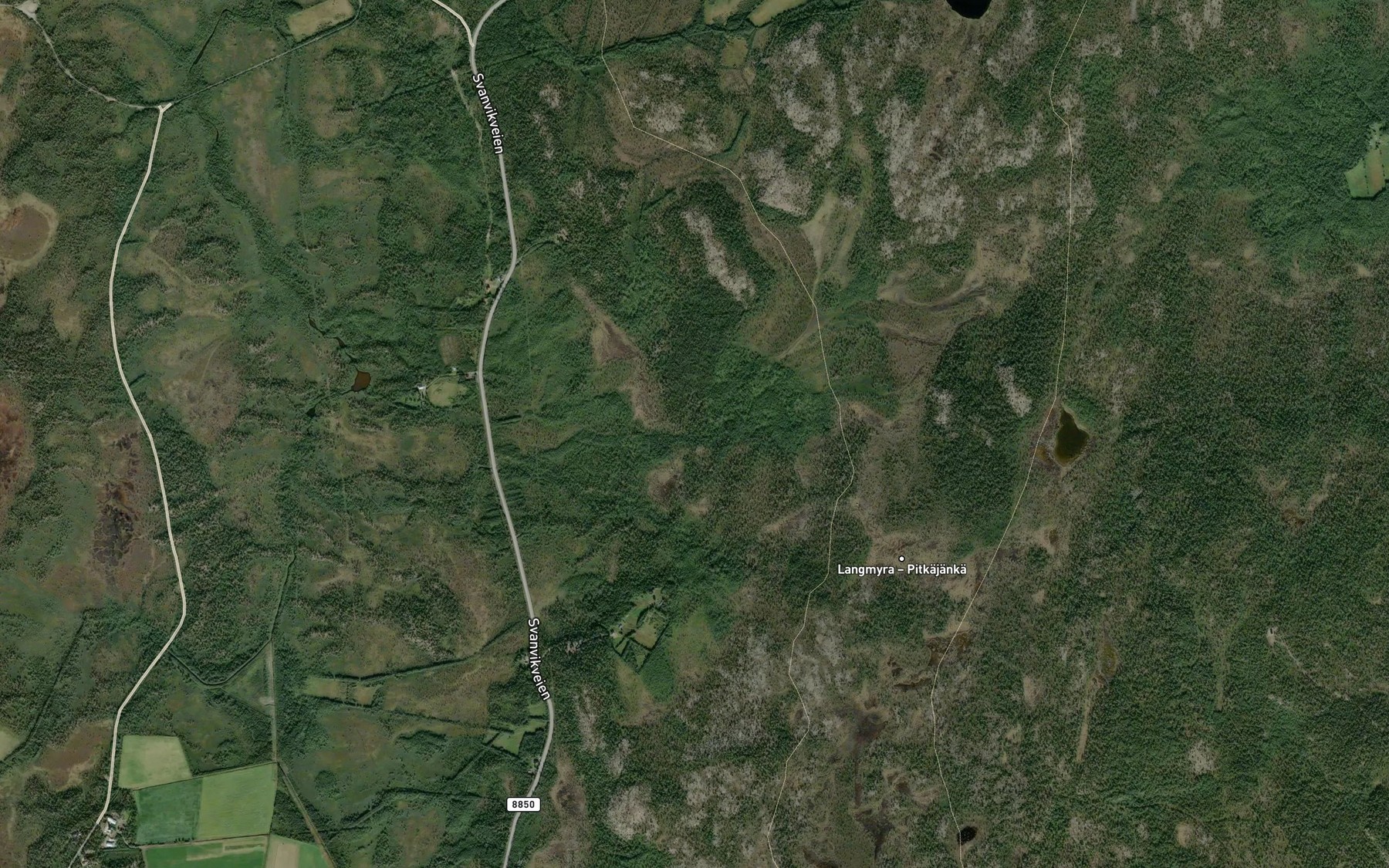 Satellite map of the Martinusbekken