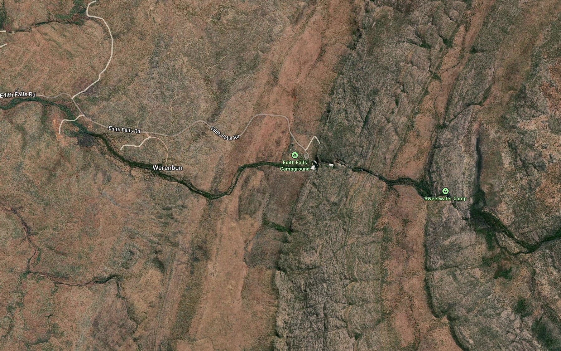 Satellite map of the Lake Malkyullumbo