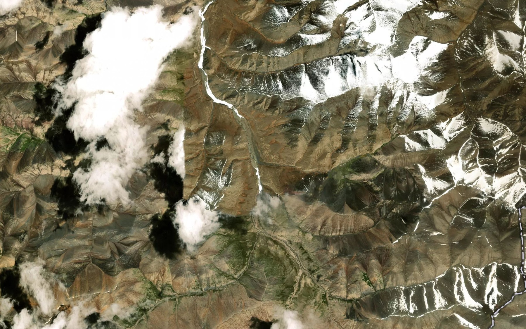 Satellite map of the Kosbulak