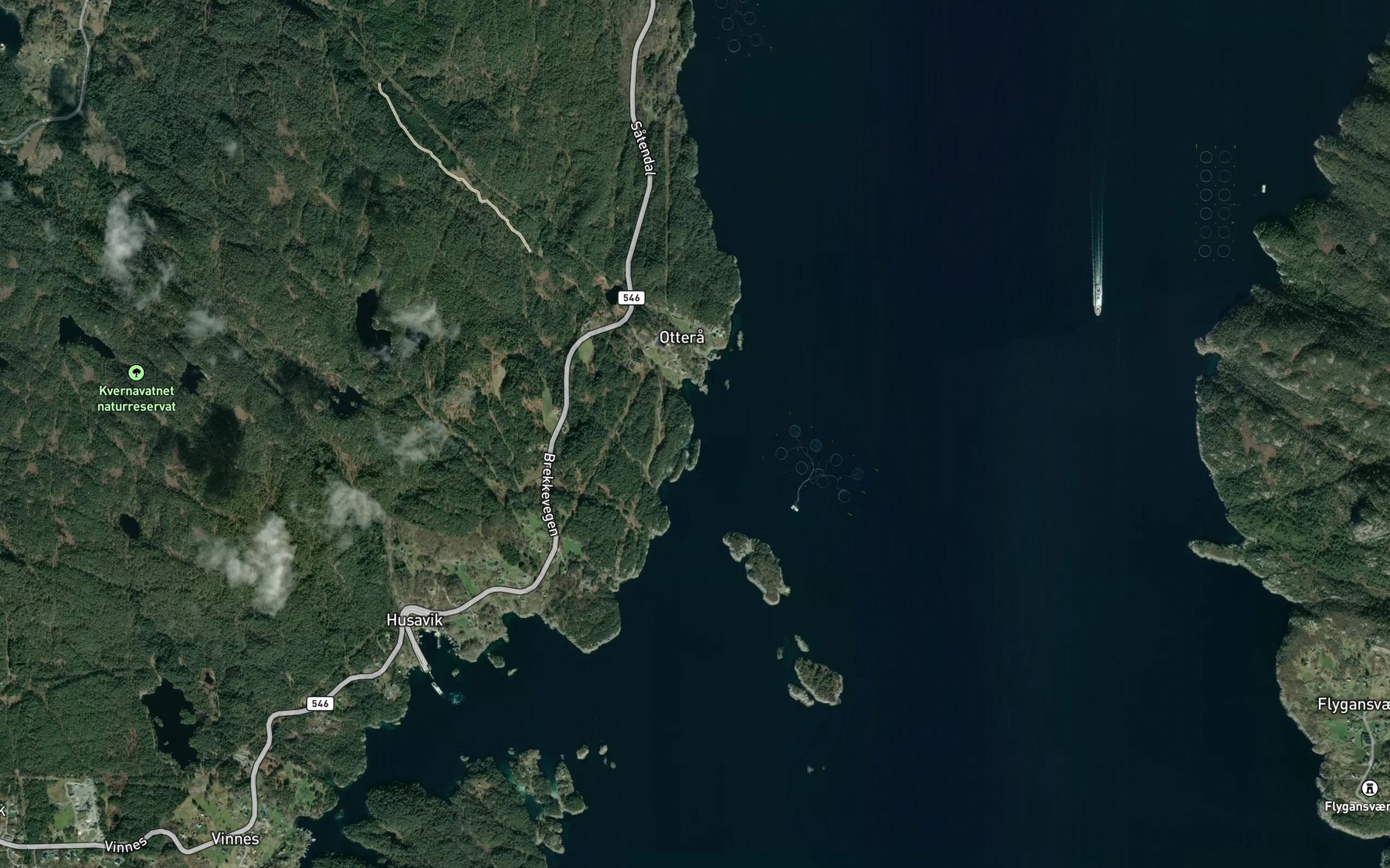 Satellite map of the Kontrahamn