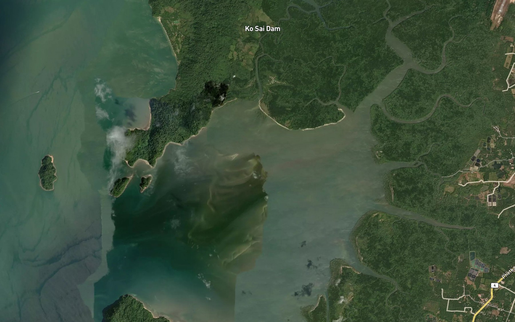 Satellite map of the Ao Yai Kim