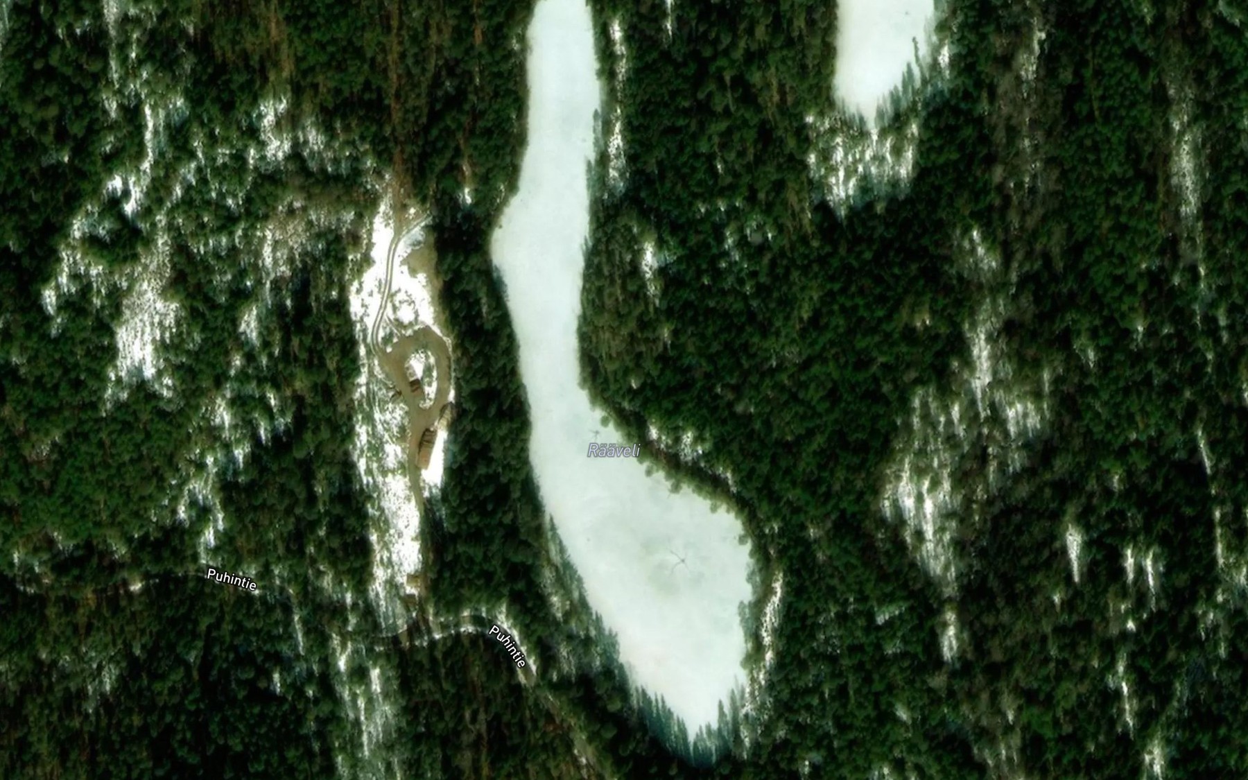 Satellite map of the Raaveli