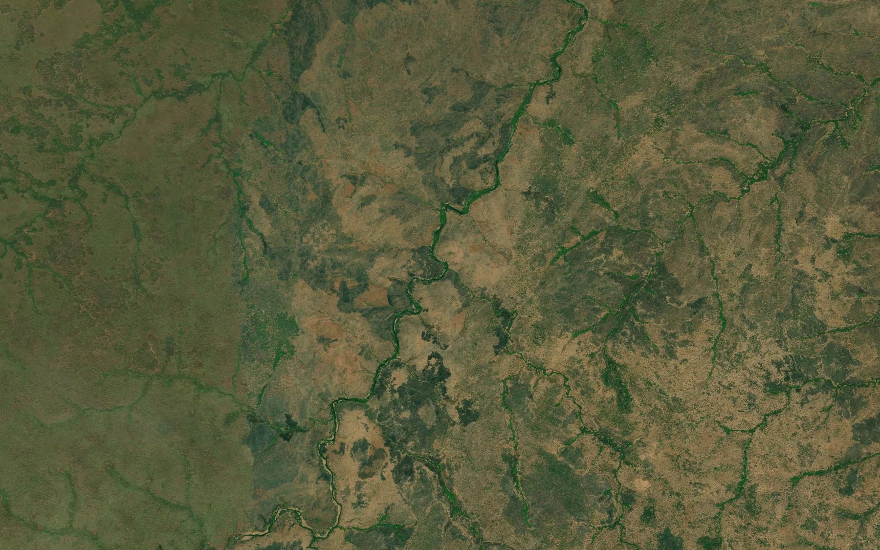 Satellite map of the Bekar