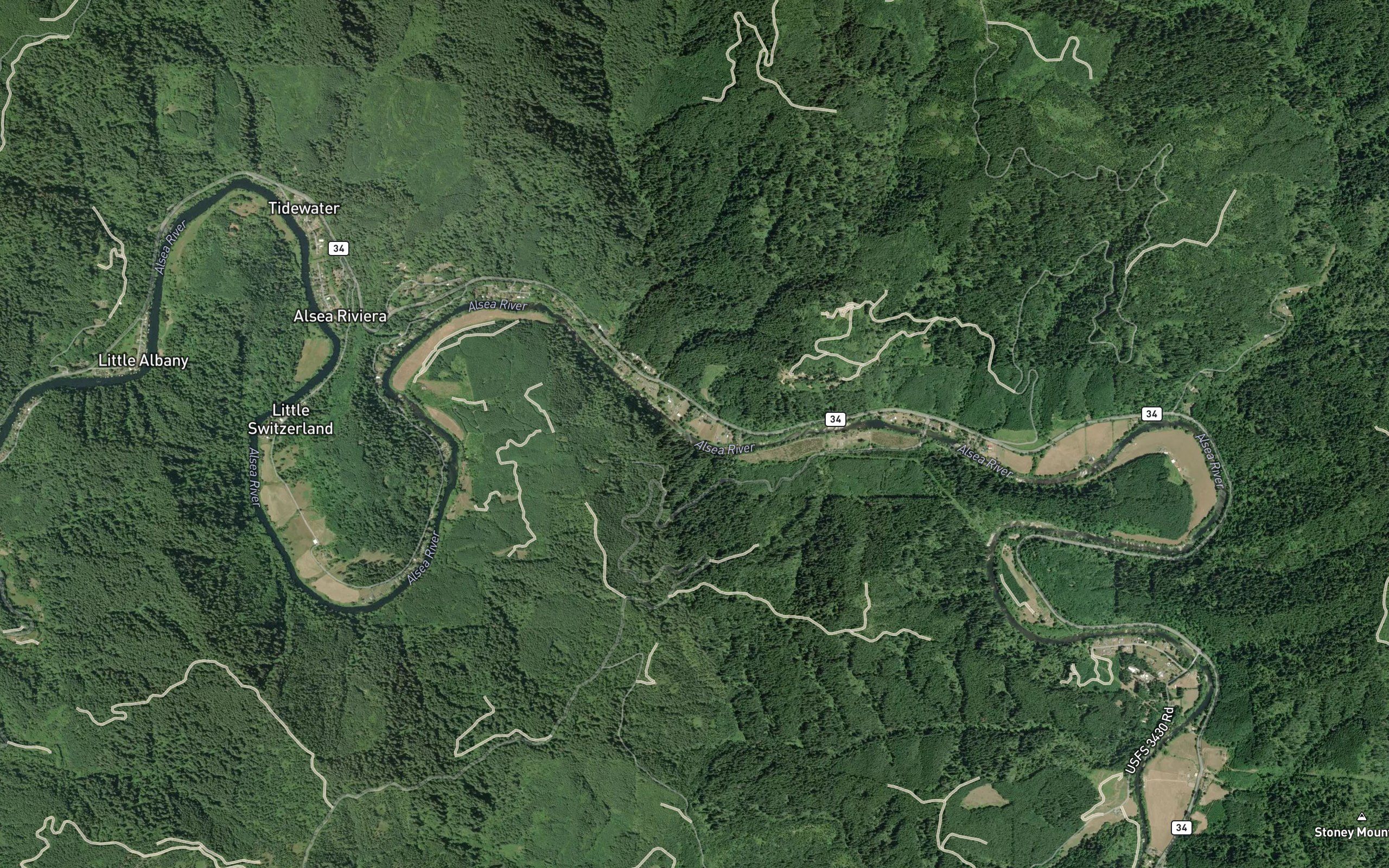 Meander Along Creek