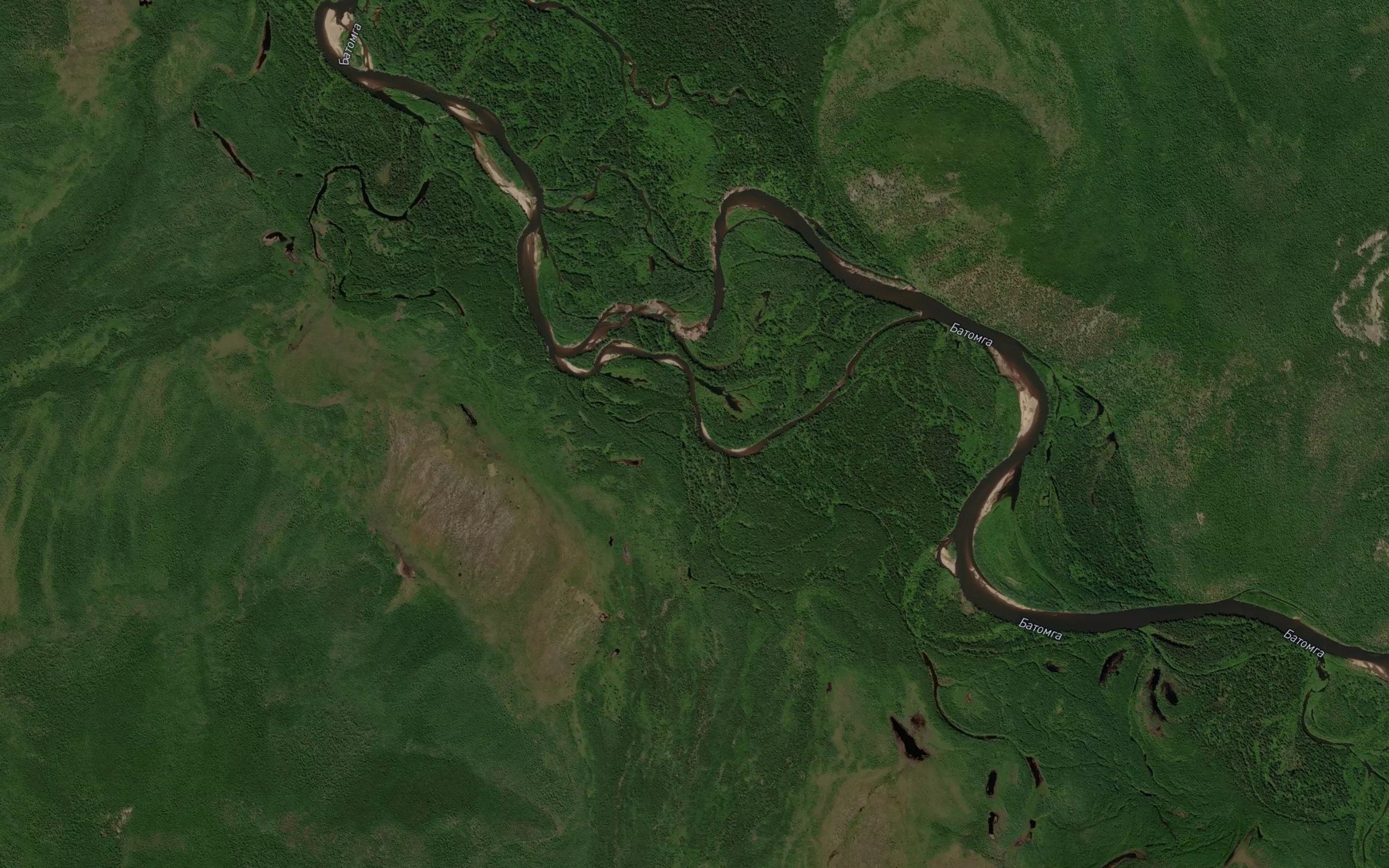 Satellite map of the Utinyy