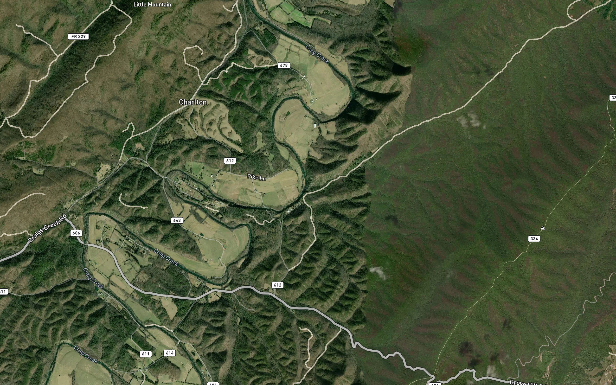 Little Patterson Creek