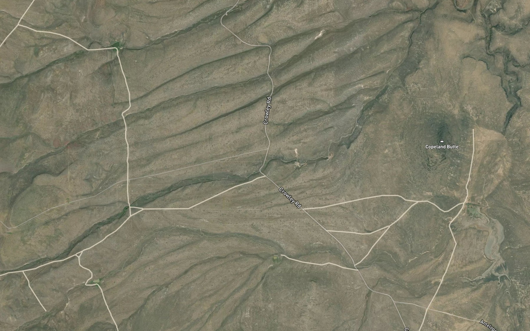 Satellite map of the Green Spring