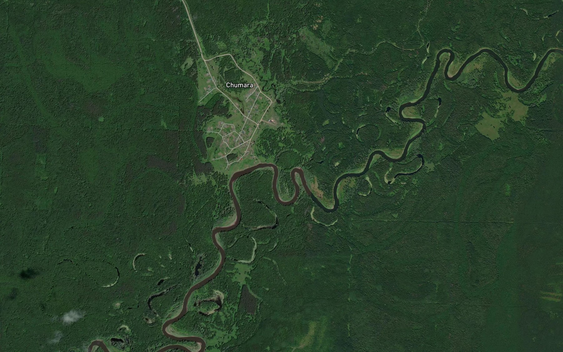 Satellite map of the Kaltasa