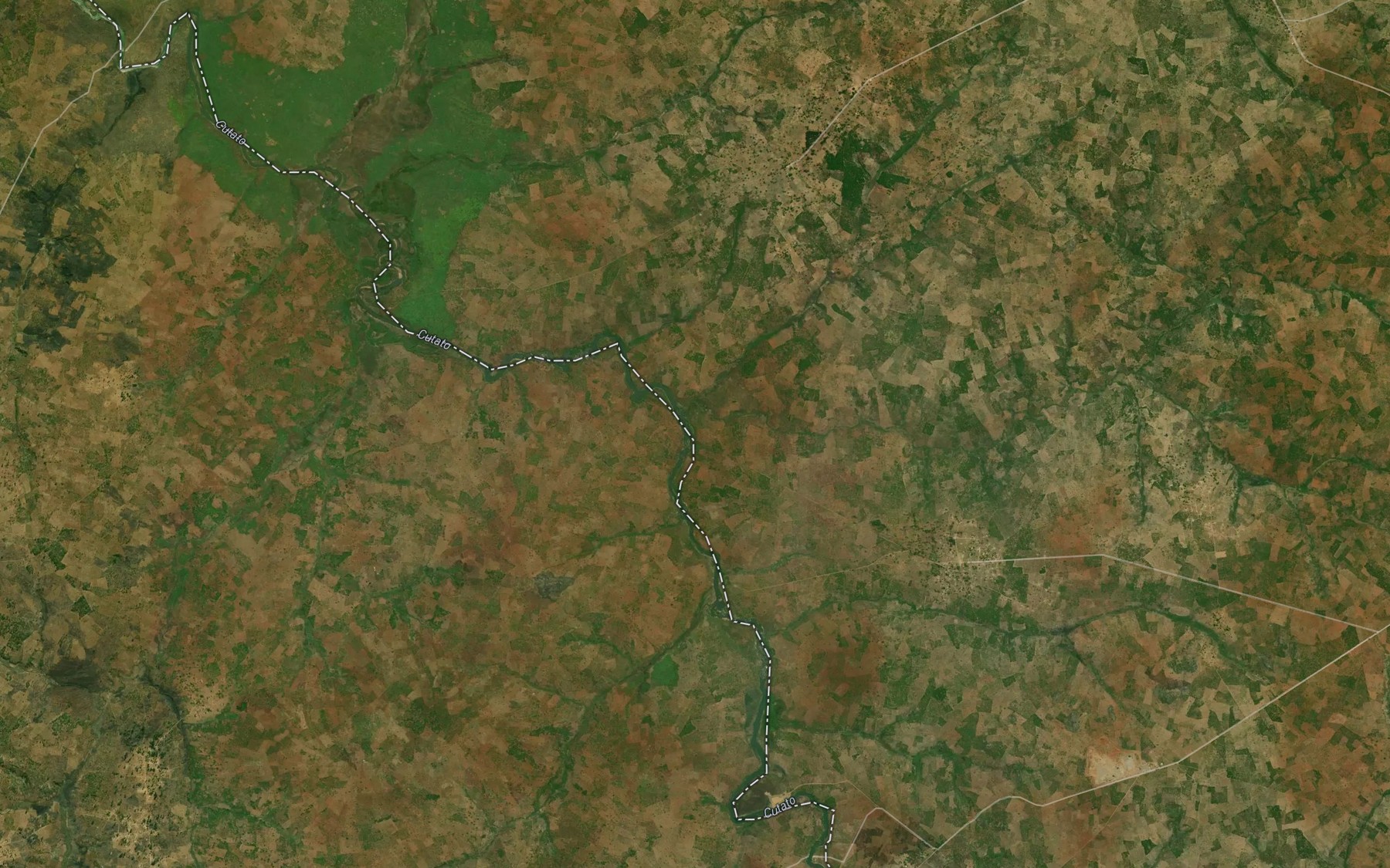 Satellite map of the Uava