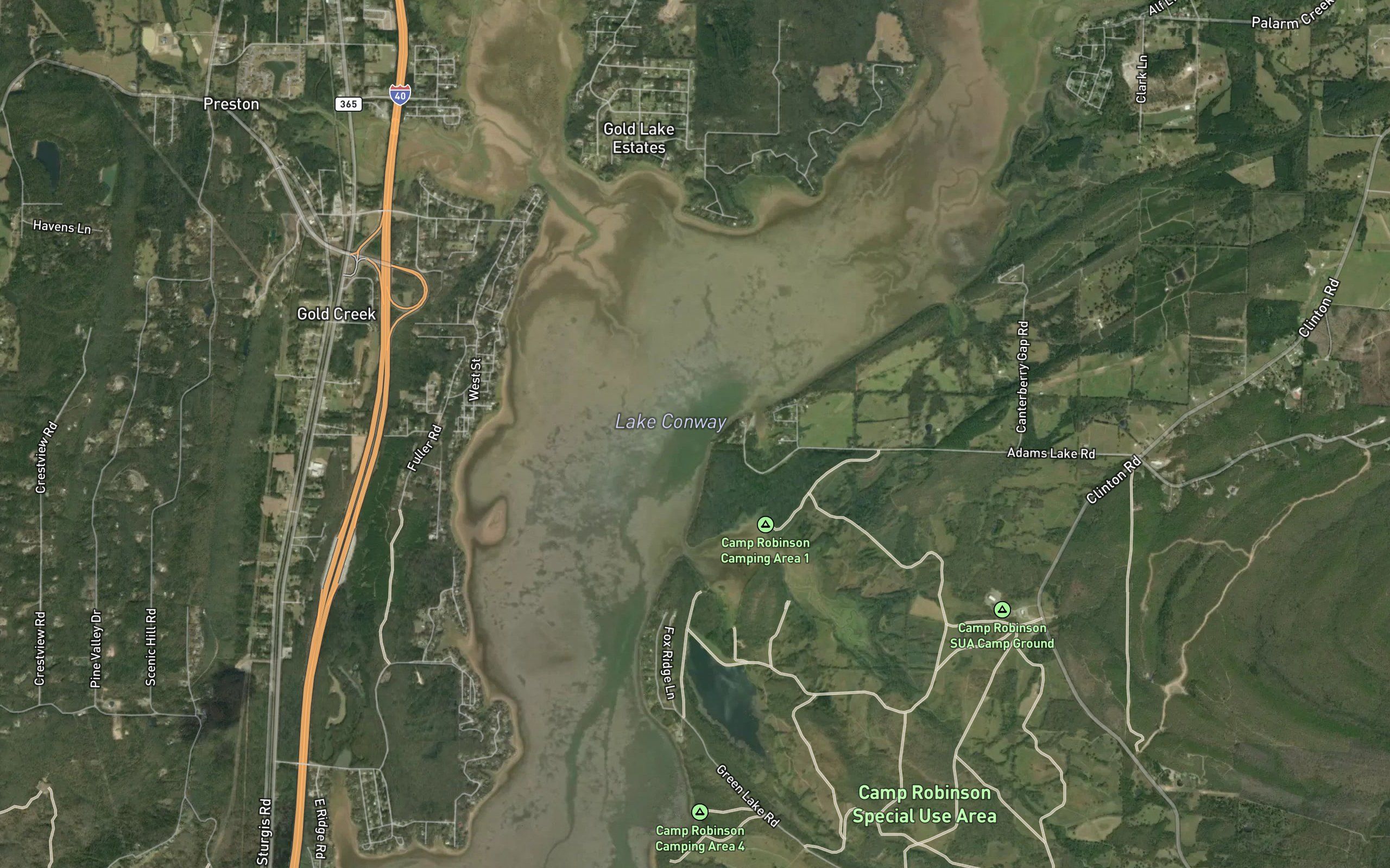 Adams Lake (historical)