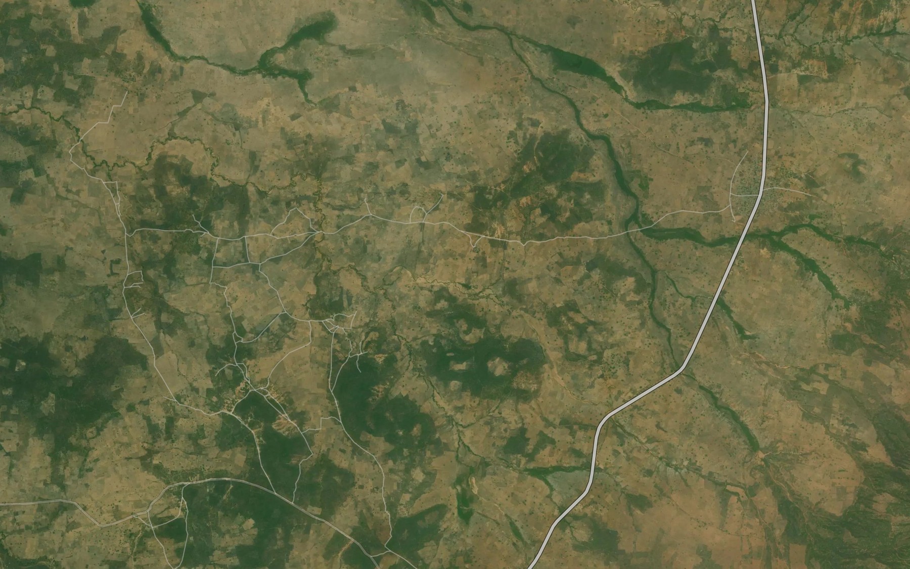 Satellite map of the RiverOkpagapi