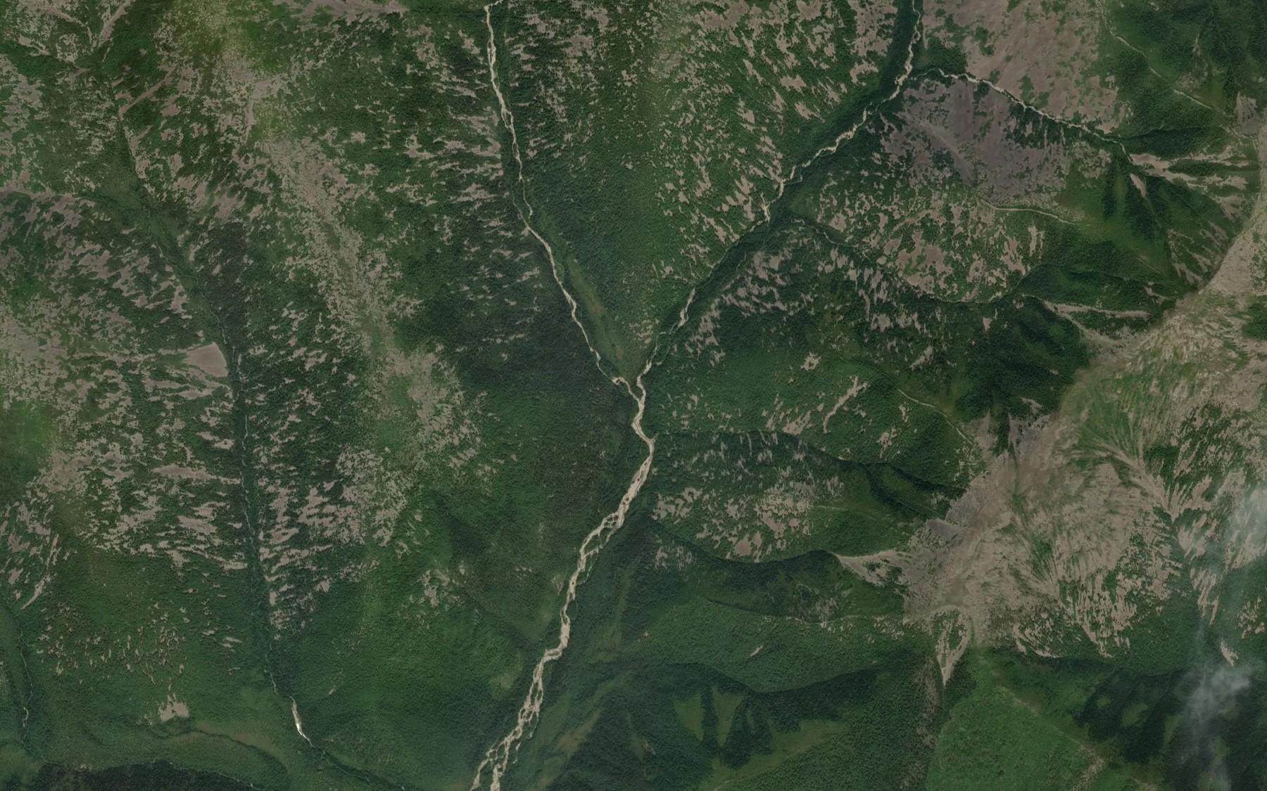 Satellite map of the Pravaya Khalani