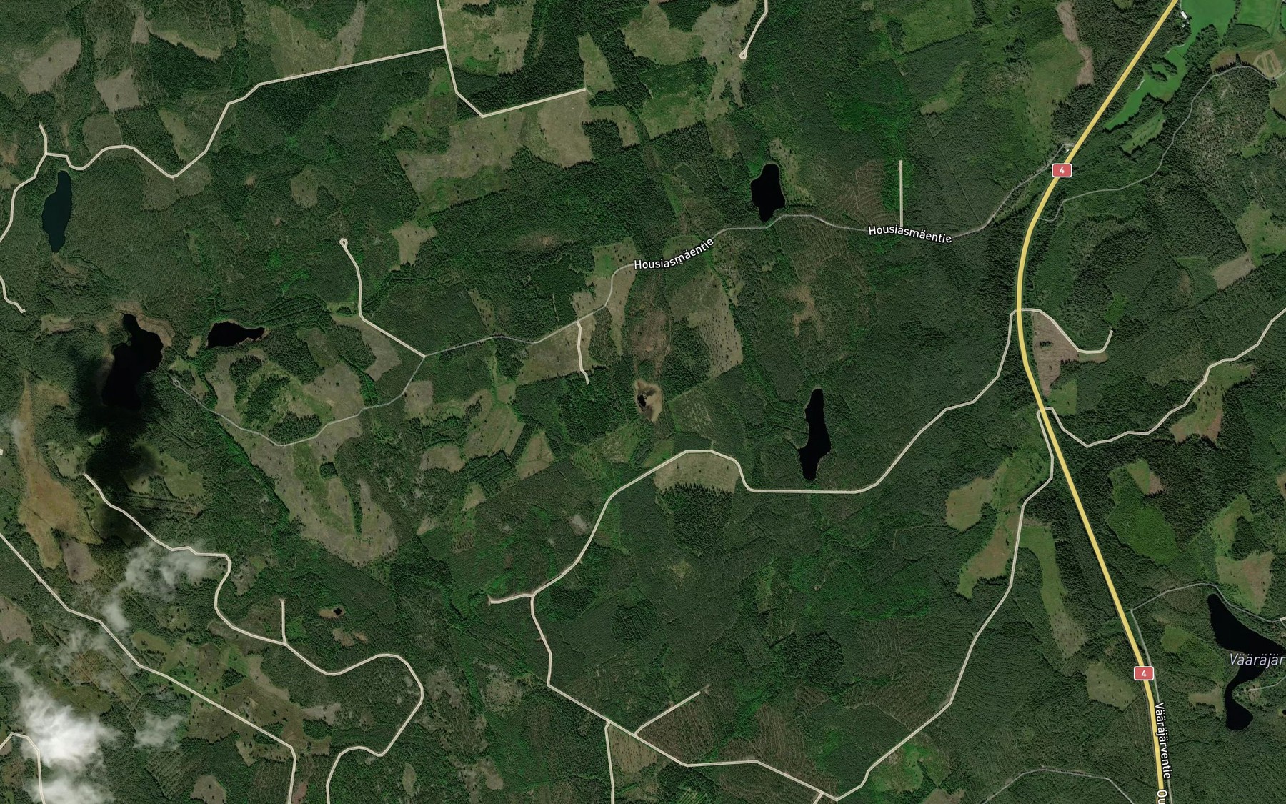Satellite map of the Leppajarvi
