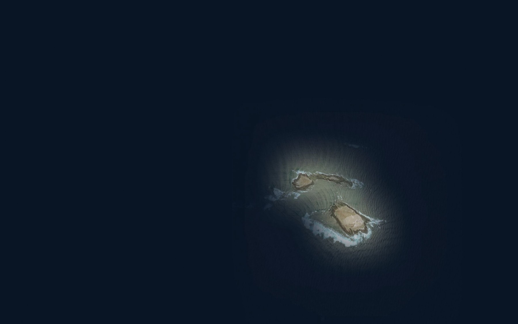 Satellite map of the Seal Bay