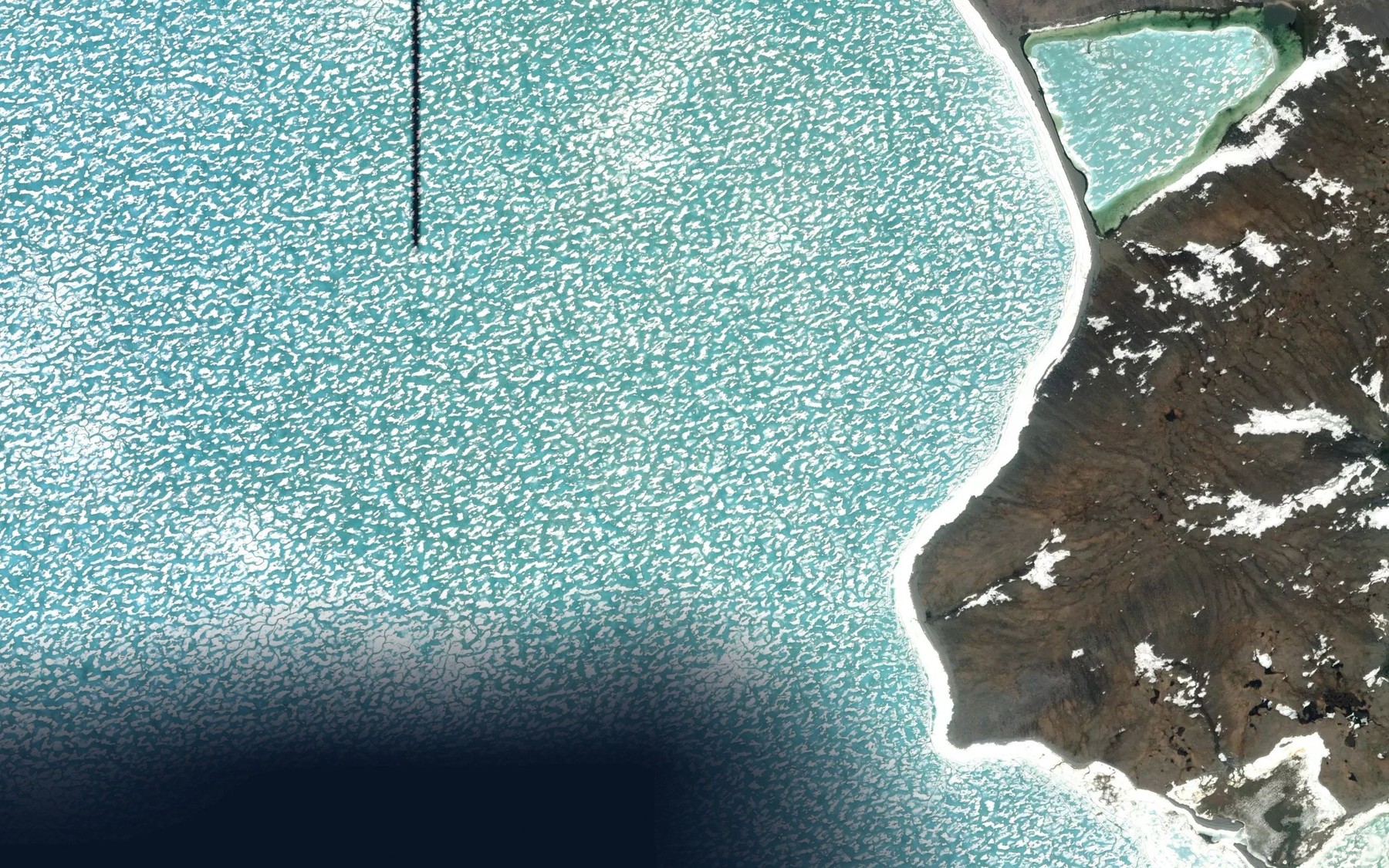 Satellite map of the Bukhta Neizvestnaya